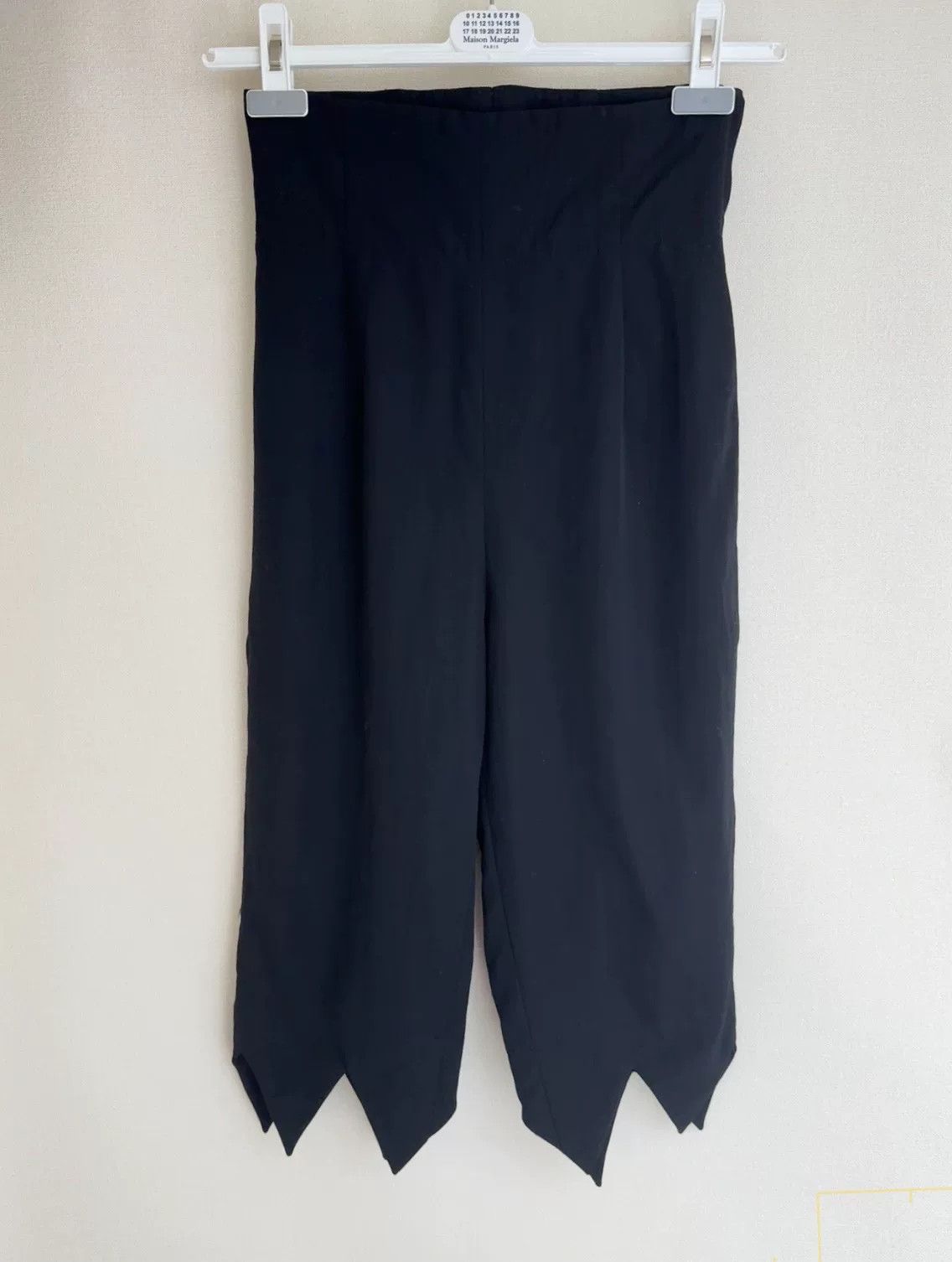 Comme des Garcons Comme des Garçons Black Tail Hem Pants Size 26" / US 2 / IT 38 - 2 Thumbnail