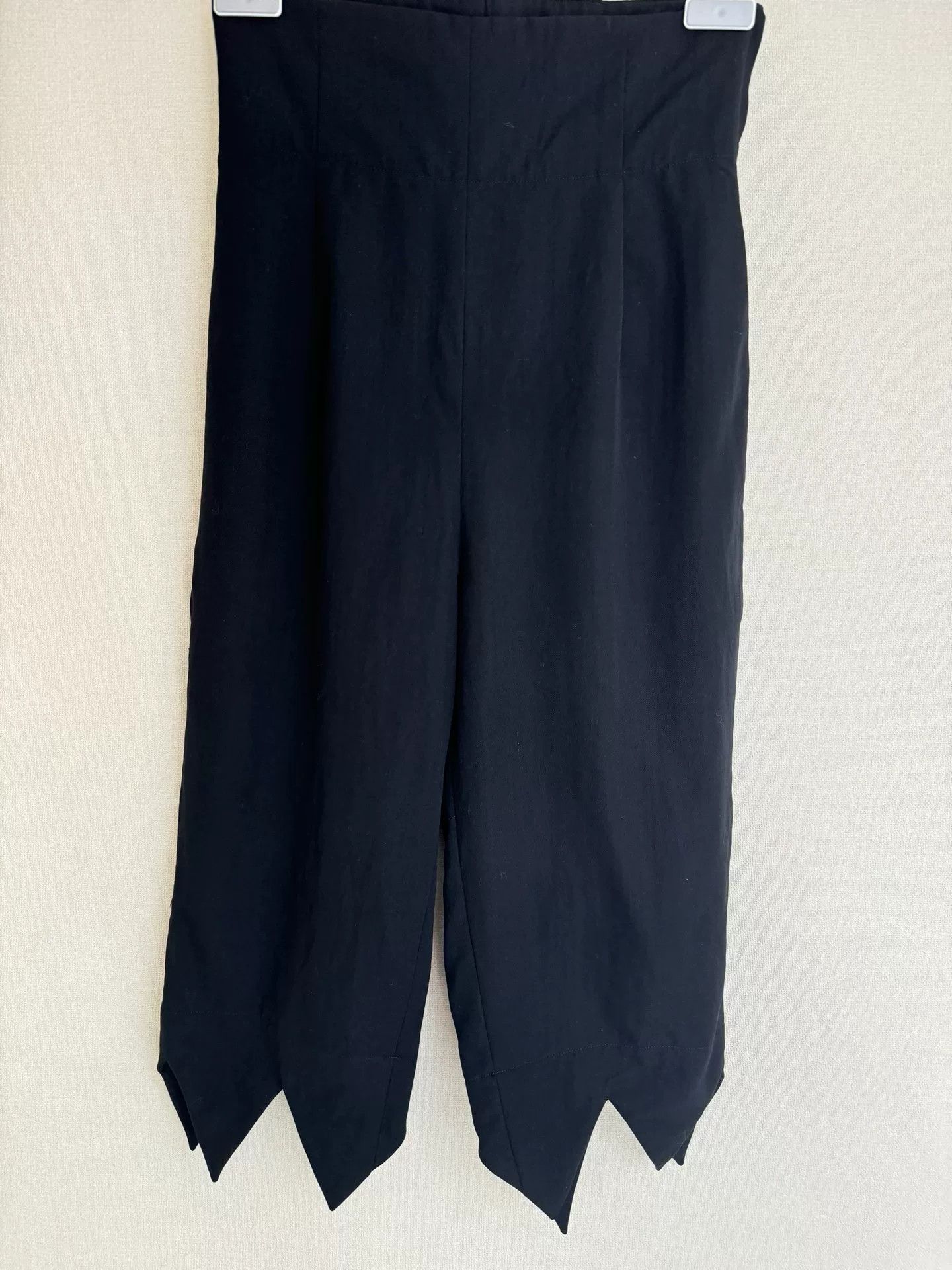 Comme des Garcons Comme des Garçons Black Tail Hem Pants Size 26" / US 2 / IT 38 - 3 Thumbnail