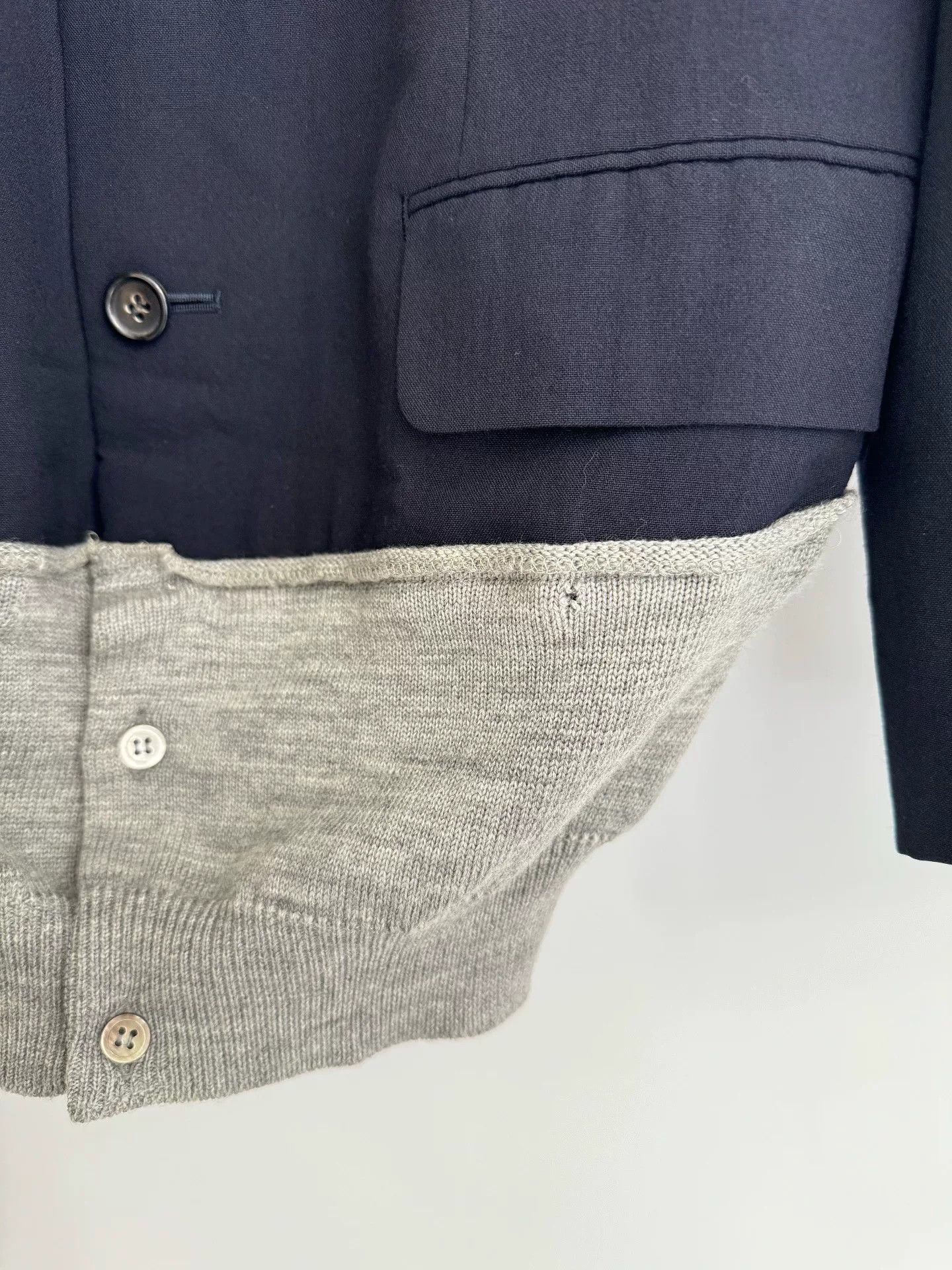 Comme des Garcons Comme des Garçons Patchwork Blazer Jacket Size M / US 6-8 / IT 42-44 - 3 Thumbnail