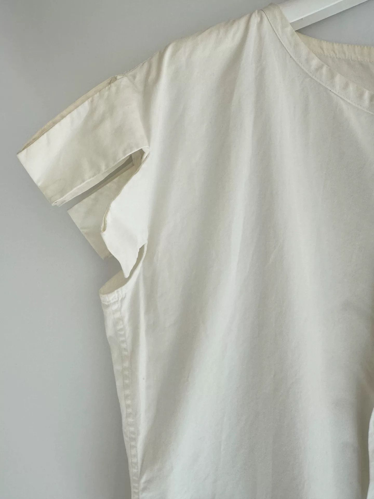 Y's Yohji Yamamoto Short Sleeve Blouse Size M / US 6-8 / IT 42-44 - 6 Thumbnail