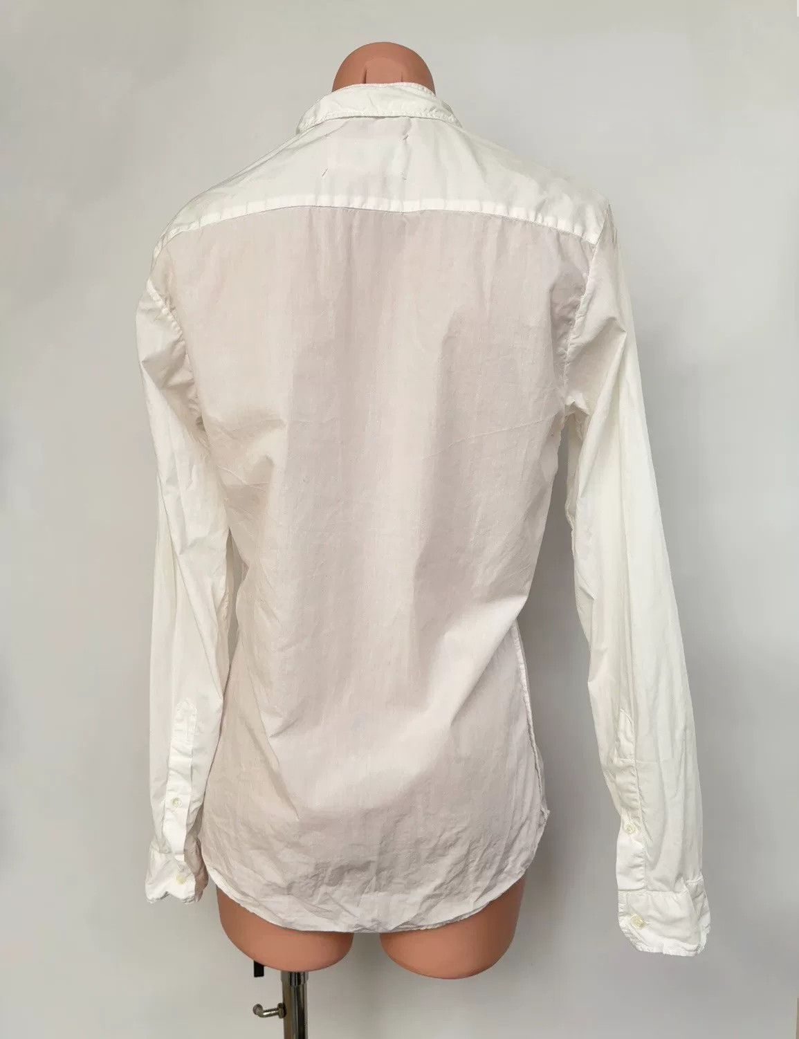 Maison Margiela Maison Martin Margiela White Shirt Size 44 Size US S / EU 44-46 / 1 - 2 Thumbnail