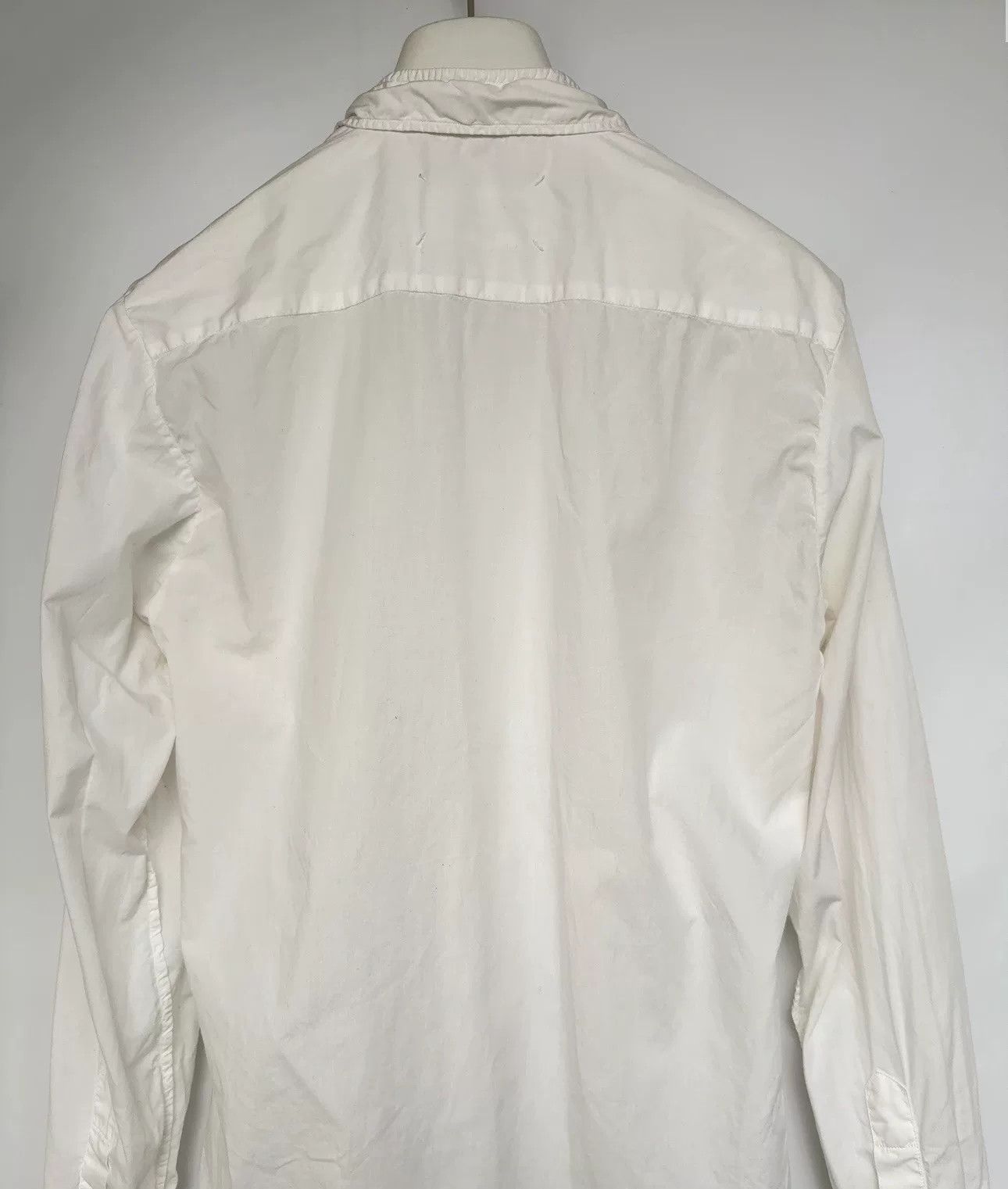 Maison Margiela Maison Martin Margiela White Shirt Size 44 Size US S / EU 44-46 / 1 - 6 Thumbnail