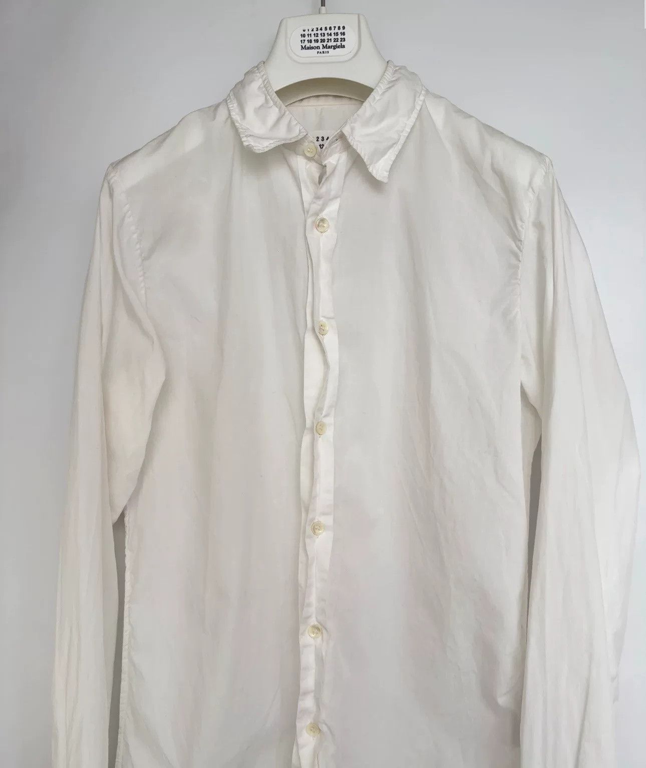 Maison Margiela Maison Martin Margiela White Shirt Size 44 Size US S / EU 44-46 / 1 - 4 Thumbnail
