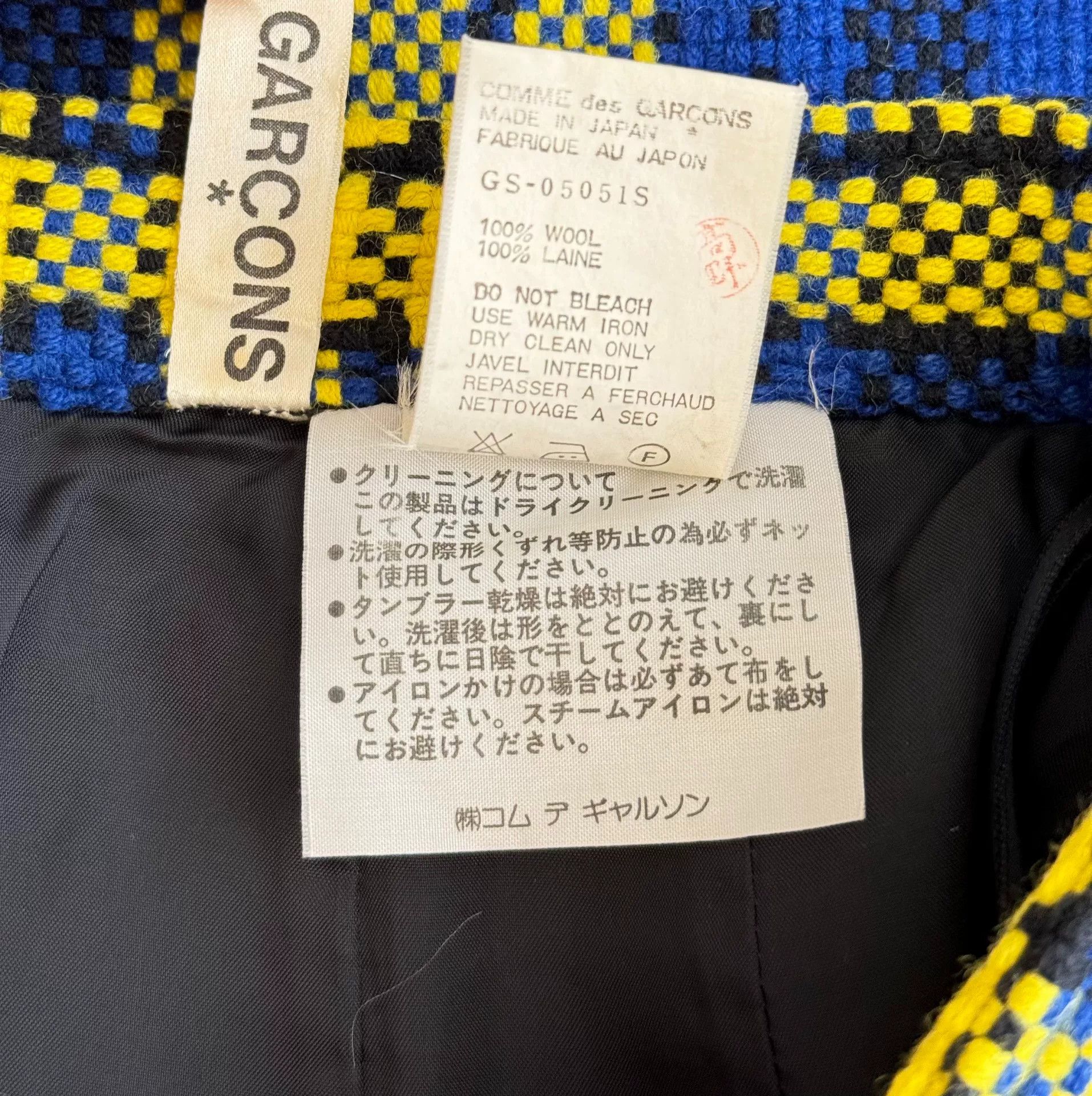 Comme des Garcons Comme des Garçons Plaid Mini Skirt Size 24" / US 00 / IT 34 - 9 Thumbnail