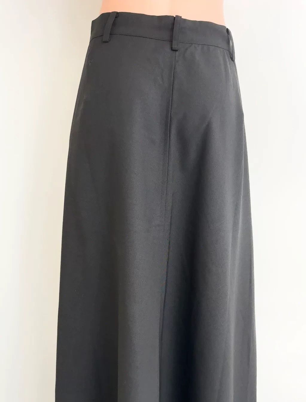 Y's Yohji Yamamoto Black Button Skirt Size 27" / US 4 / IT 40 - 5 Thumbnail