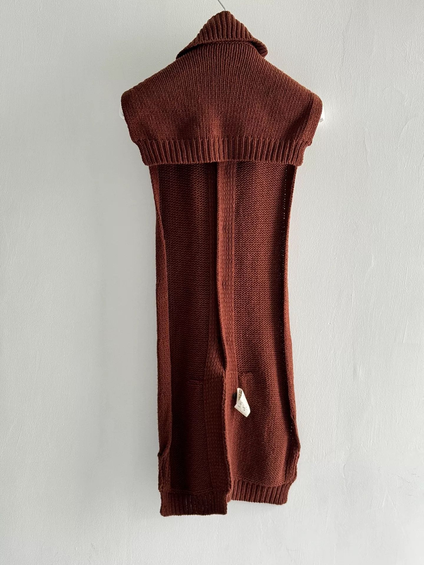 Yohji Yamamoto Yohji Yamamoto Sleeveless Knit Top Size M / US 6-8 / IT 42-44 - 5 Thumbnail