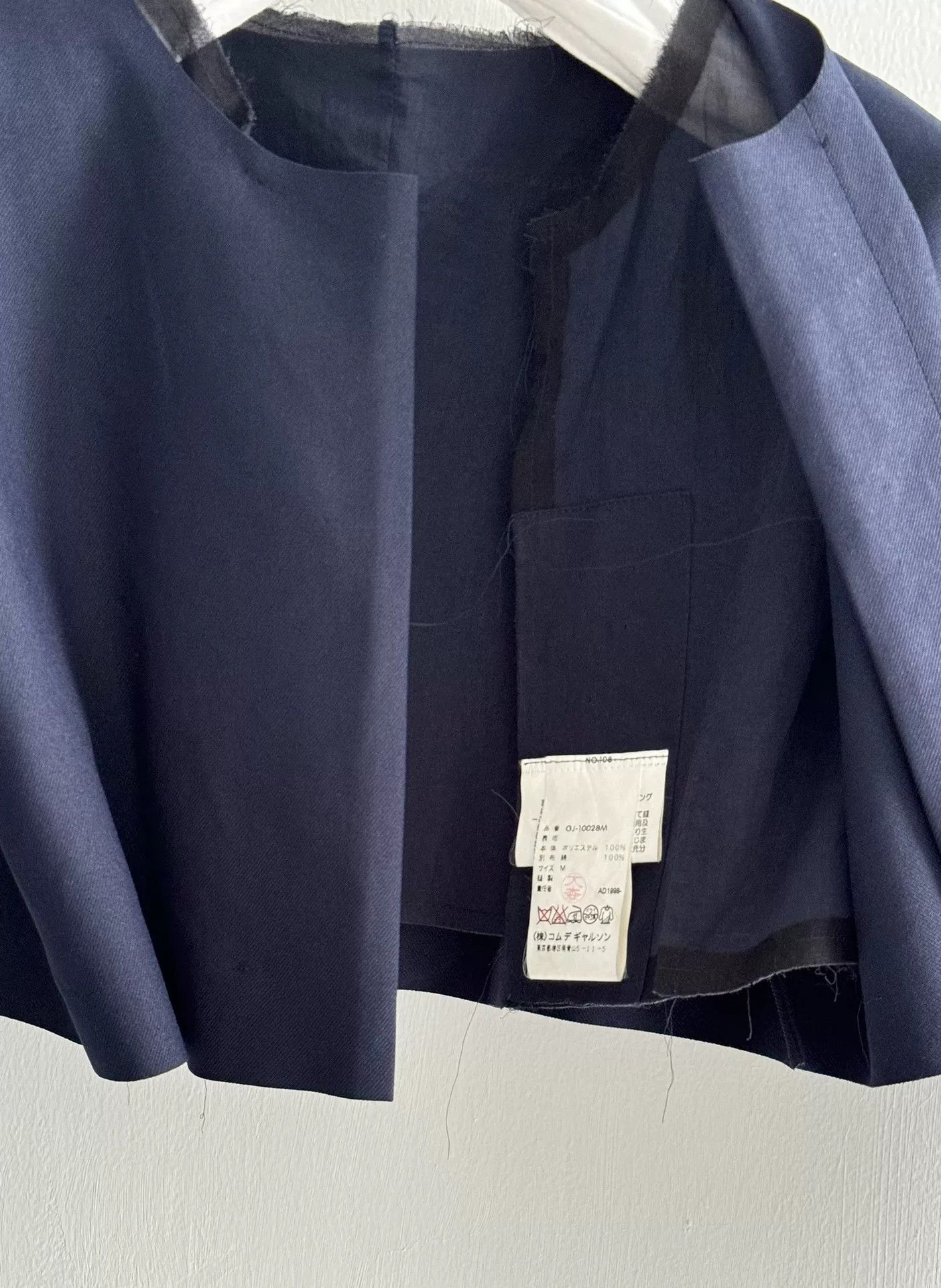 Comme des Garcons Comme des Garçons 90s Short Jacket Size M / US 6-8 / IT 42-44 - 6 Thumbnail