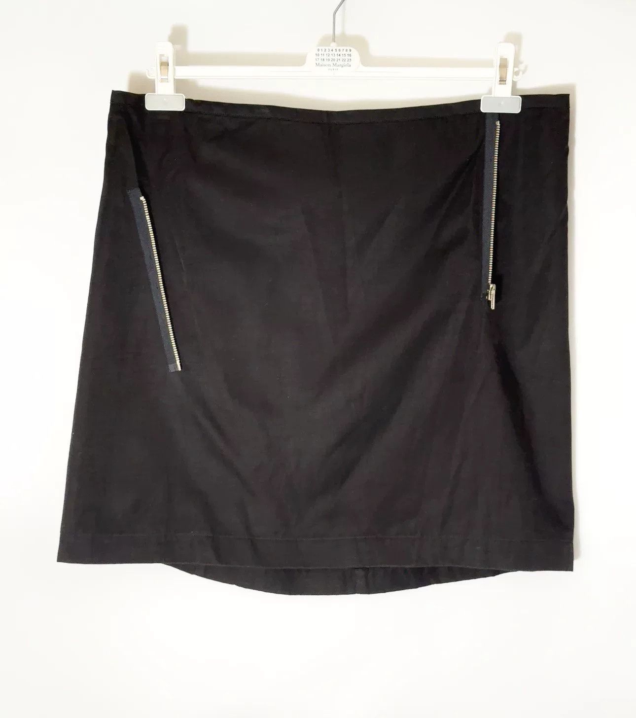 Comme des Garcons Comme des Garçons Black Zipper Skirt Size 23" - 7 Thumbnail