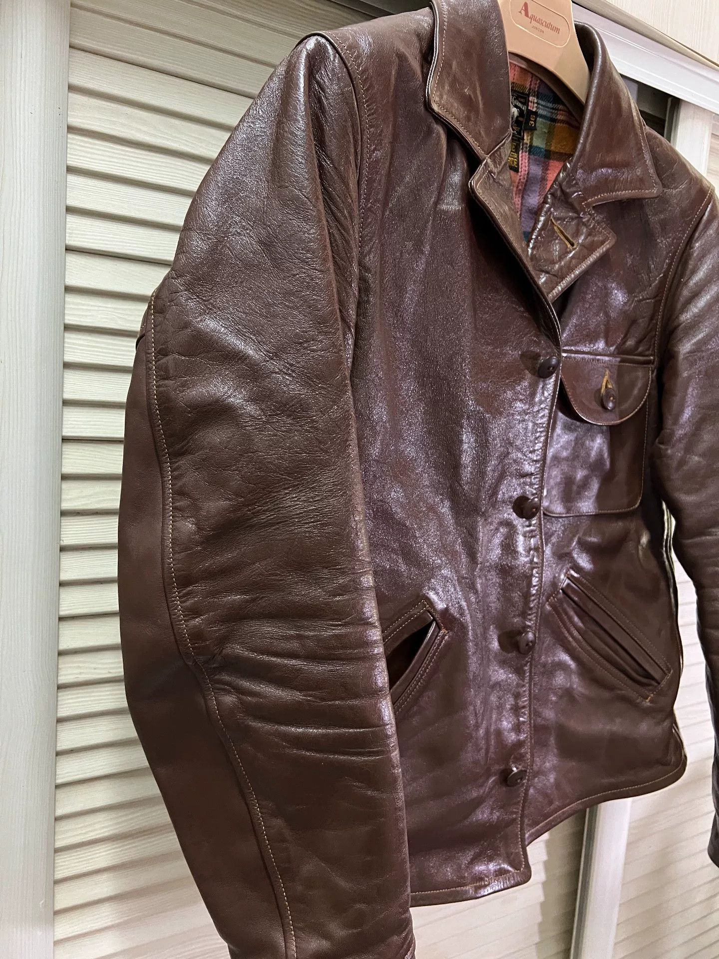 Freewheelers Freewheelers Brown Leather Jacket Size US S / EU 44-46 / 1 - 4 Thumbnail