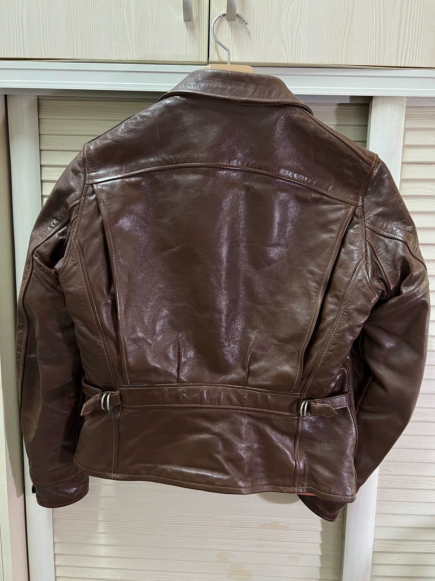 Freewheelers Freewheelers Brown Leather Jacket Size US S / EU 44-46 / 1 - 2 Thumbnail