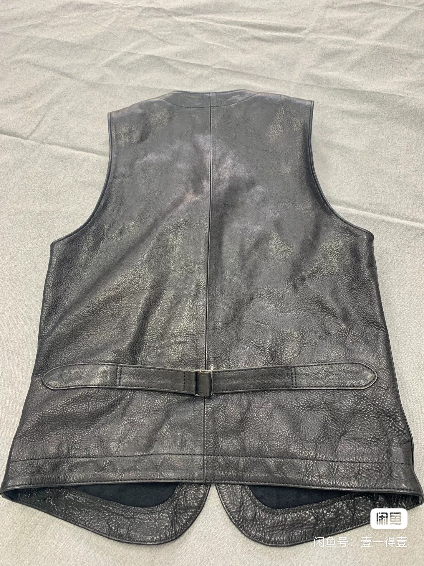 The Real McCoy's Tenjin Leather Vest for Sale Size US M / EU 48-50 / 2 - 2 Thumbnail
