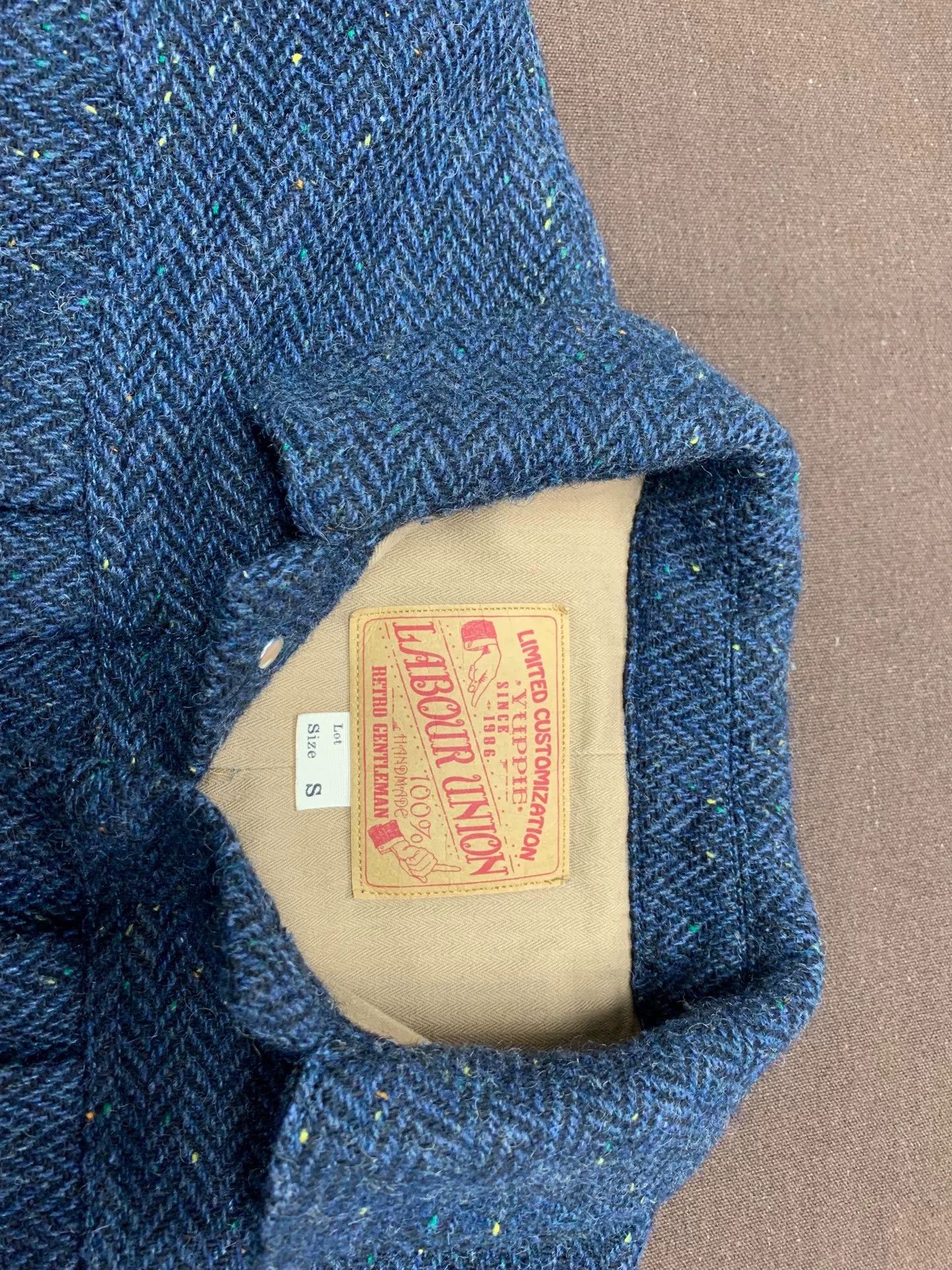 The Real McCoy's Vintage Wool Houndstooth Jacket Size US S / EU 44-46 / 1 - 8 Thumbnail