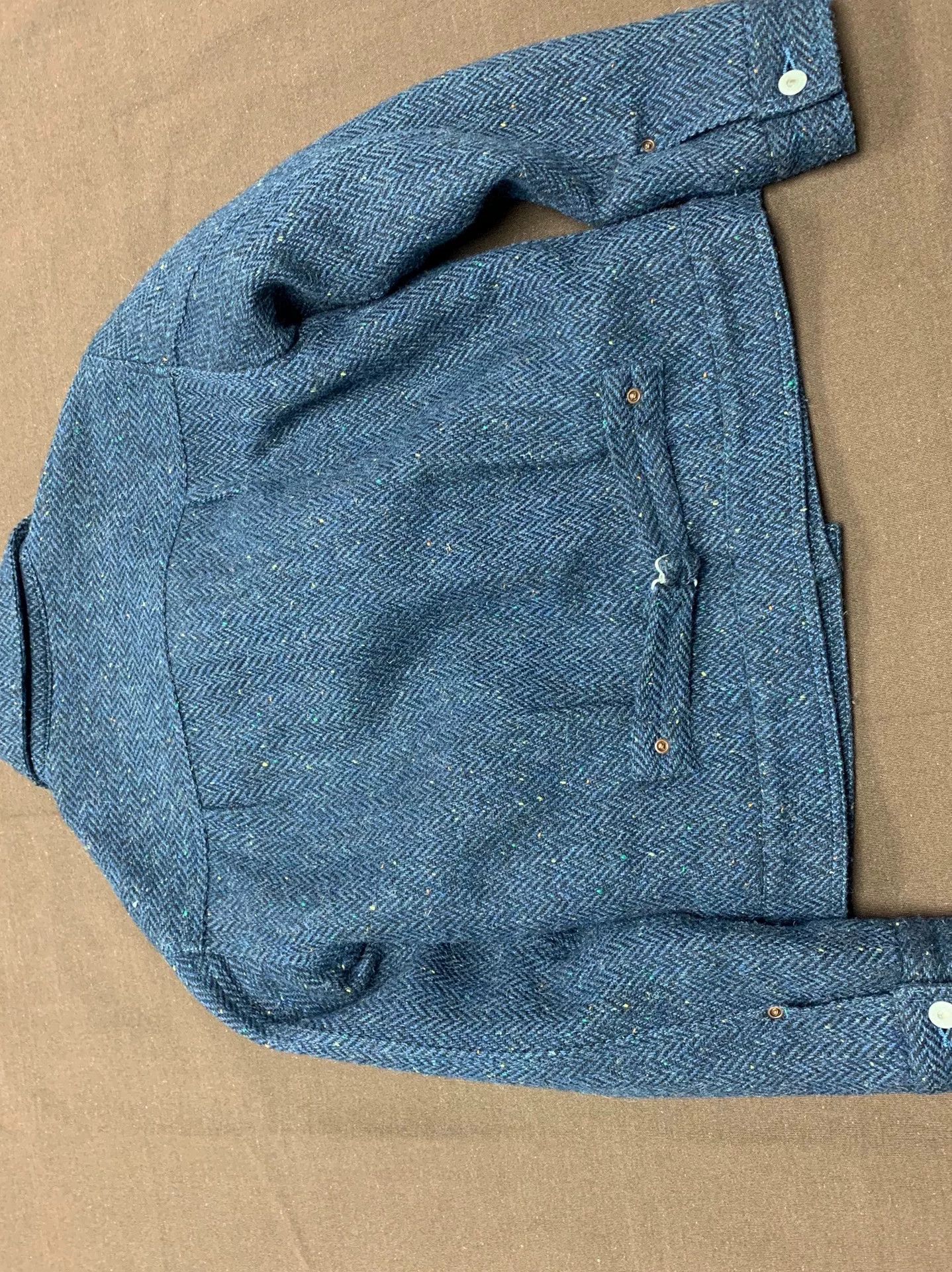 The Real McCoy's Vintage Wool Houndstooth Jacket Size US S / EU 44-46 / 1 - 3 Thumbnail