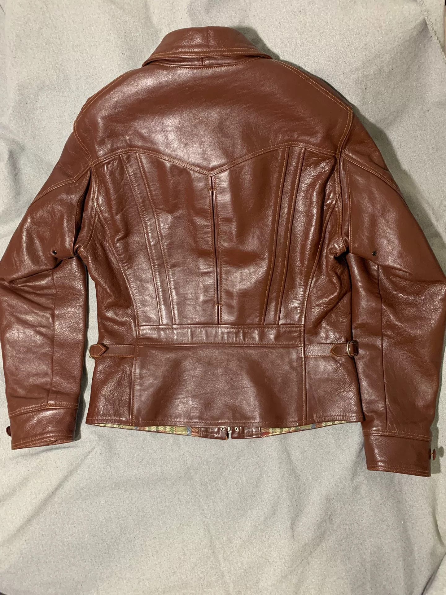 Freewheelers Freewheelers Leather Jacket Vintage Style Size US M / EU 48-50 / 2 - 2 Thumbnail