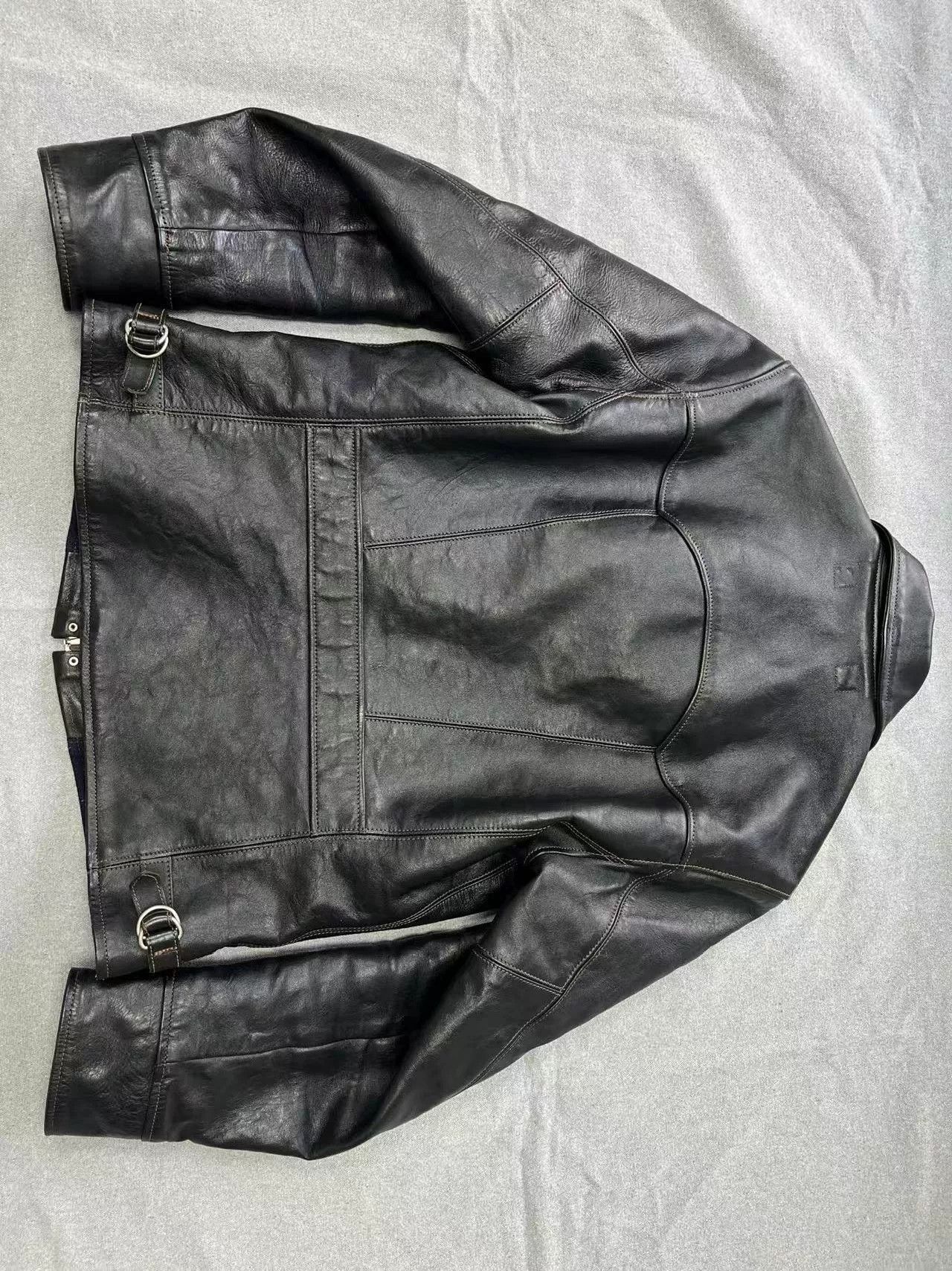 Freewheelers Vintage California Bear Leather Jacket Size US S / EU 44-46 / 1 - 2 Thumbnail