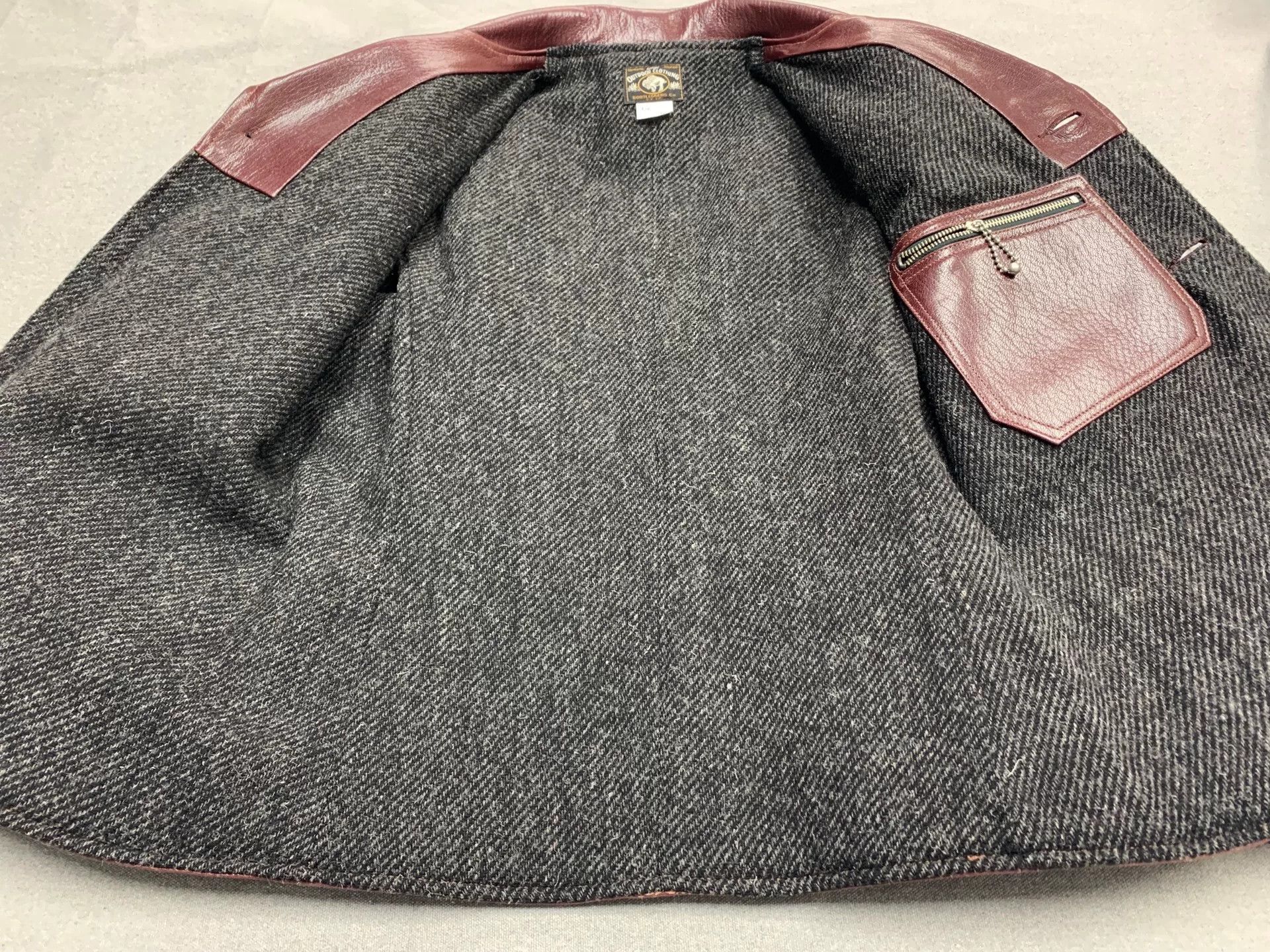 Freewheelers Freewheelers Leather Jacket with Wool Lining Size XS / US 0-2 / IT 36-38 - 6 Thumbnail