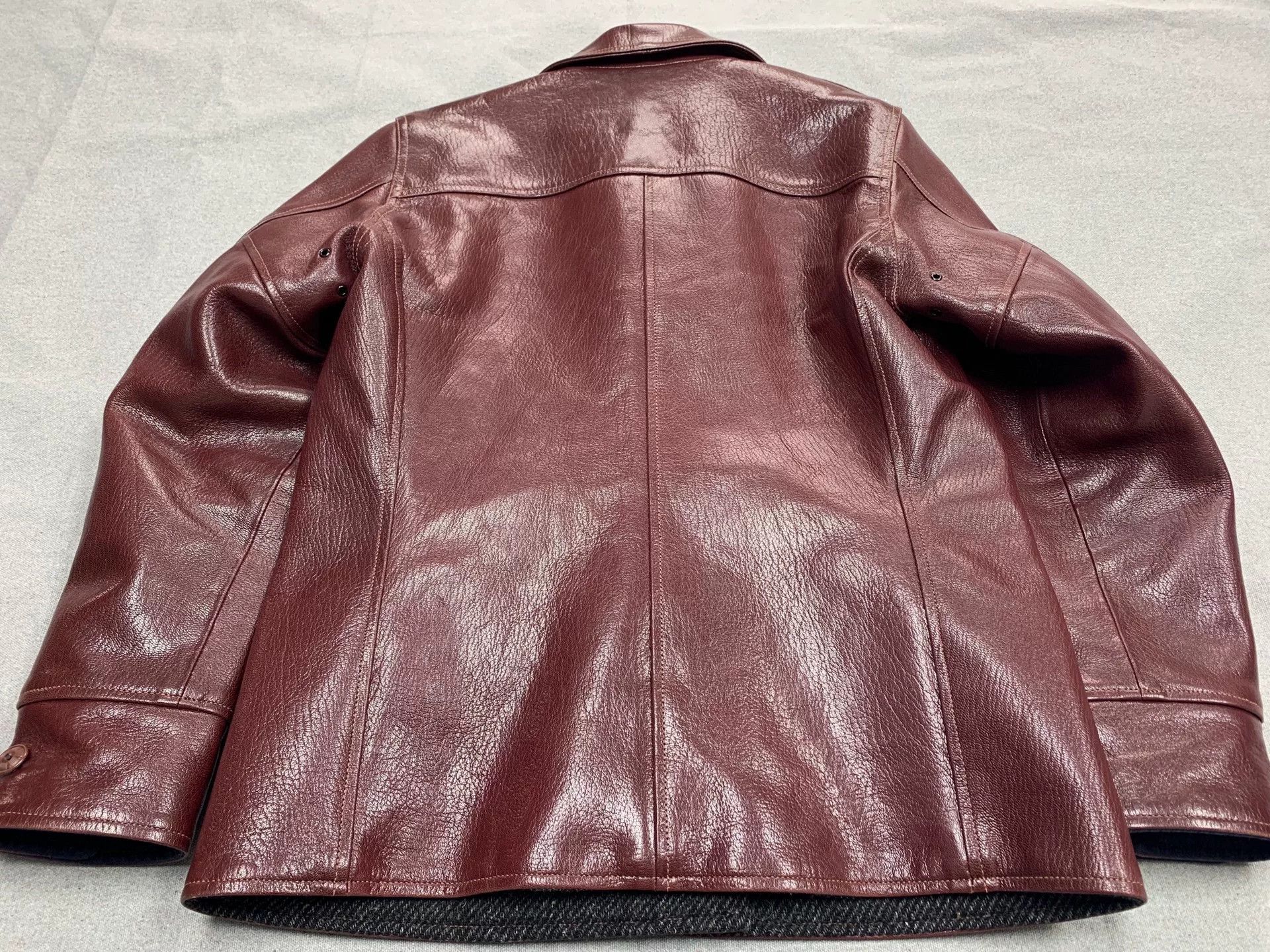 Freewheelers Freewheelers Leather Jacket with Wool Lining Size XS / US 0-2 / IT 36-38 - 2 Thumbnail