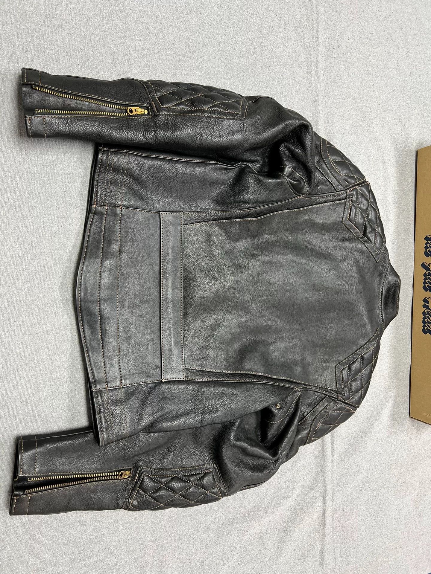The Flat Head The Flat Head 1930s Leather Jacket Size US M / EU 48-50 / 2 - 7 Thumbnail