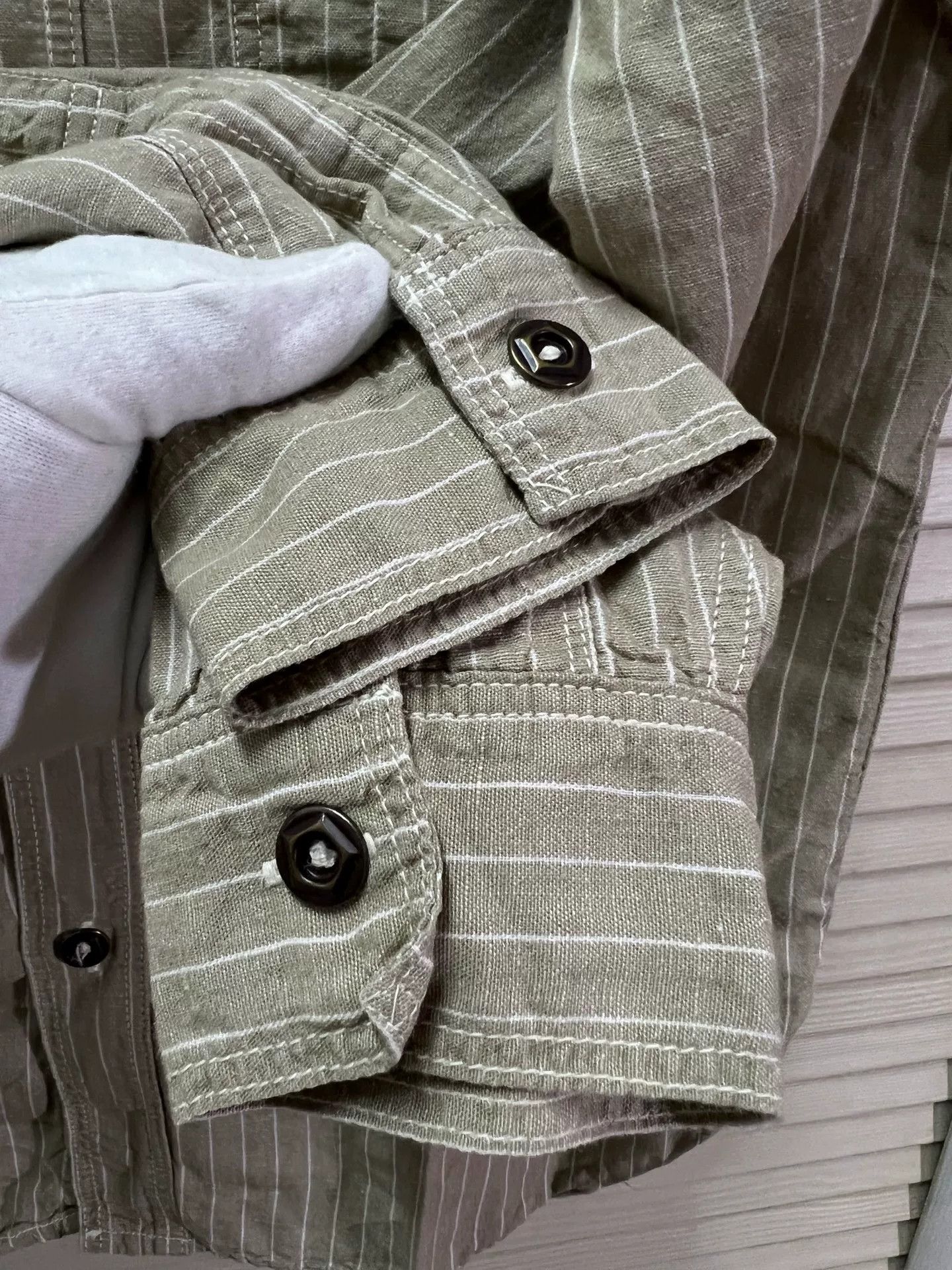 Freewheelers FREEWHEELERS UNION “Neal” Chambray Shirt Size US M / EU 48-50 / 2 - 6 Thumbnail