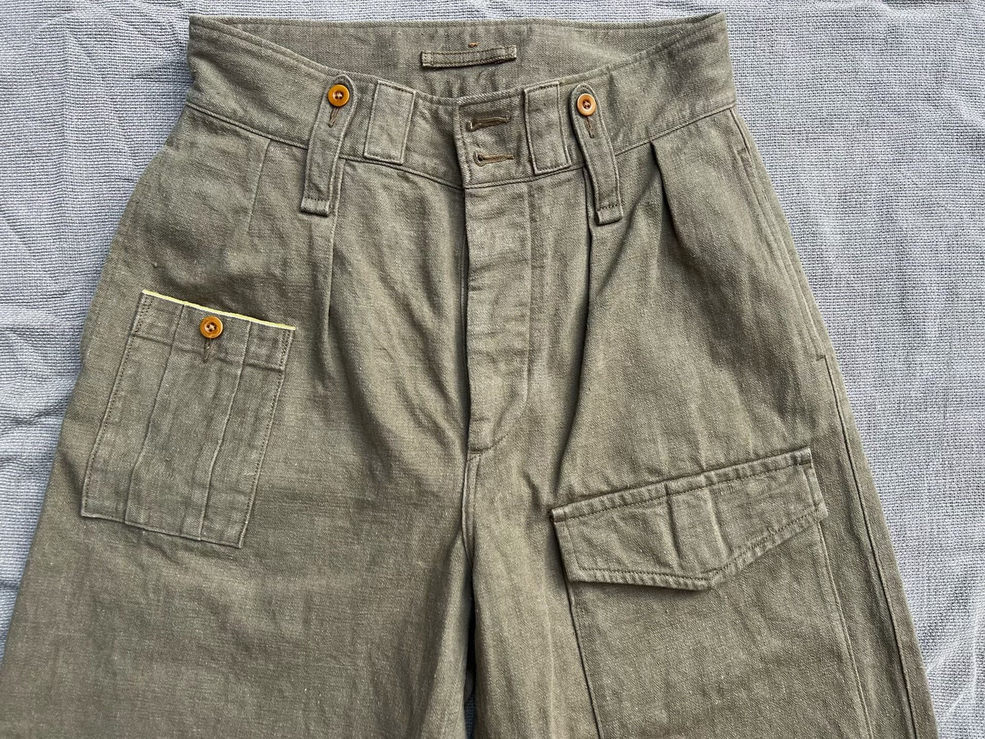 Nigel Cabourn Nigel Cabourn Classic Military Pants Size US 32 / EU 48 - 2 Thumbnail