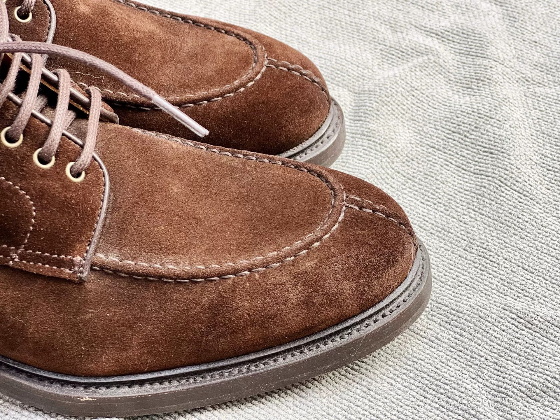 Berwick 1707 Berwick1707 Handmade Spanish Suede Tanker Boots Size US 6 / EU 39 - 8 Thumbnail