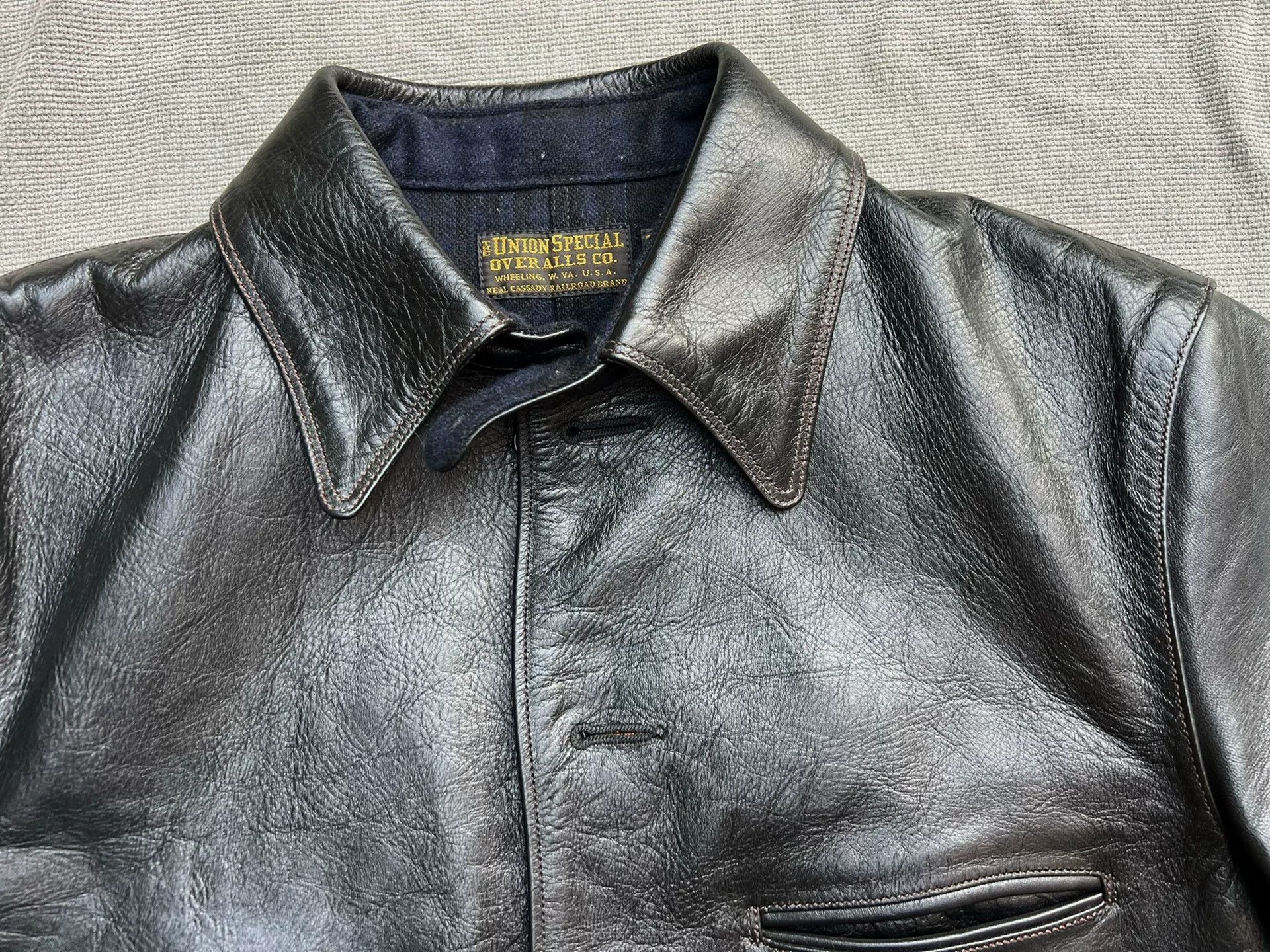 Freewheelers FREEWHEELERS Leather Jacket for Sale Size US M / EU 48-50 / 2 - 2 Thumbnail