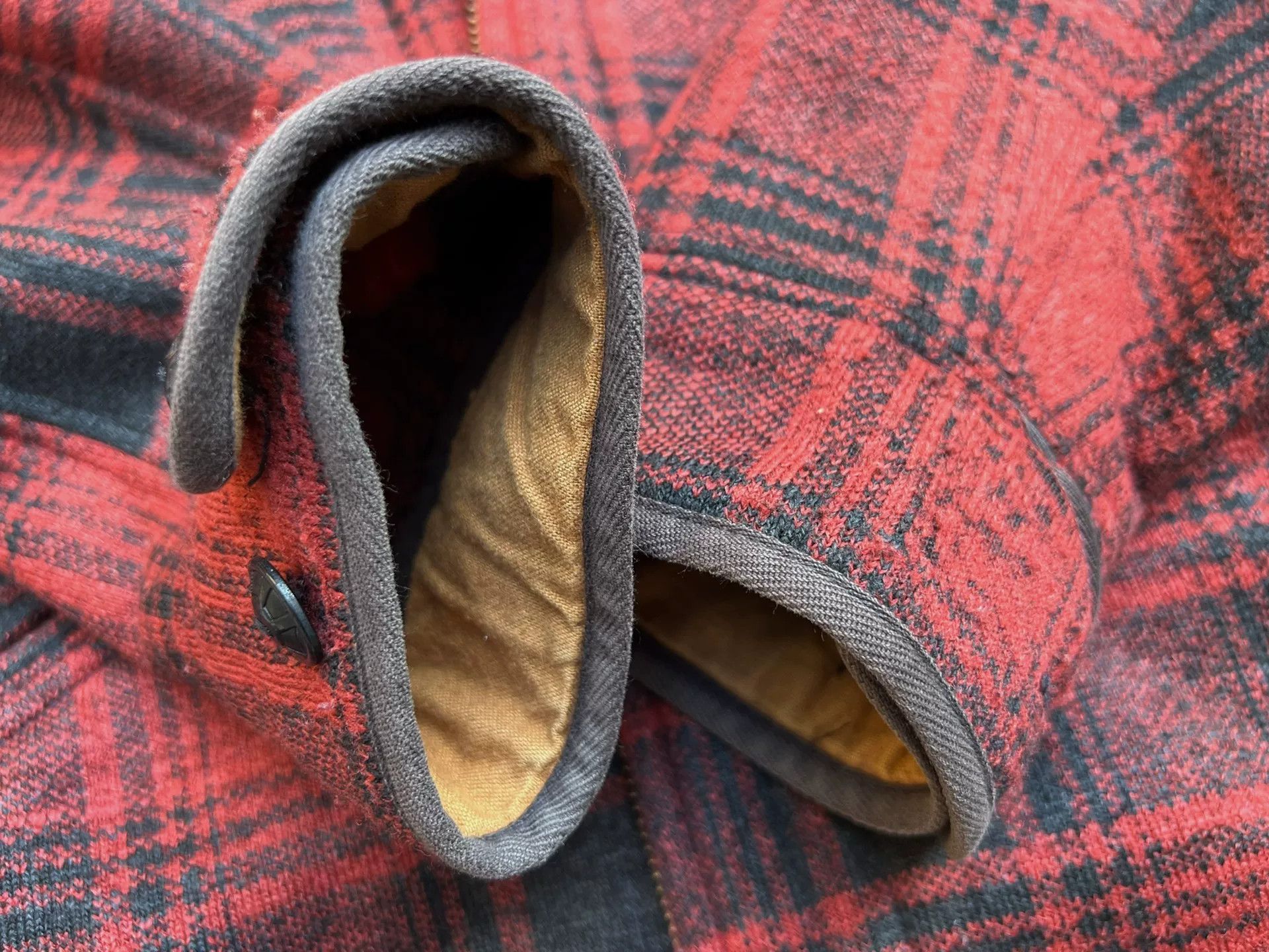 RRL Ralph Lauren RRL 1930s Vintage Red Plaid Jacket Size US S / EU 44-46 / 1 - 5 Thumbnail