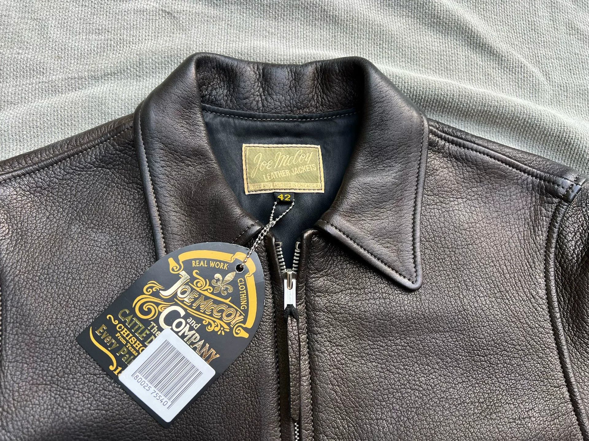 The Real McCoy's Joe McCoy Fringe Suede Leather Jacket Size US XS / EU 42 / 0 - 2 Thumbnail