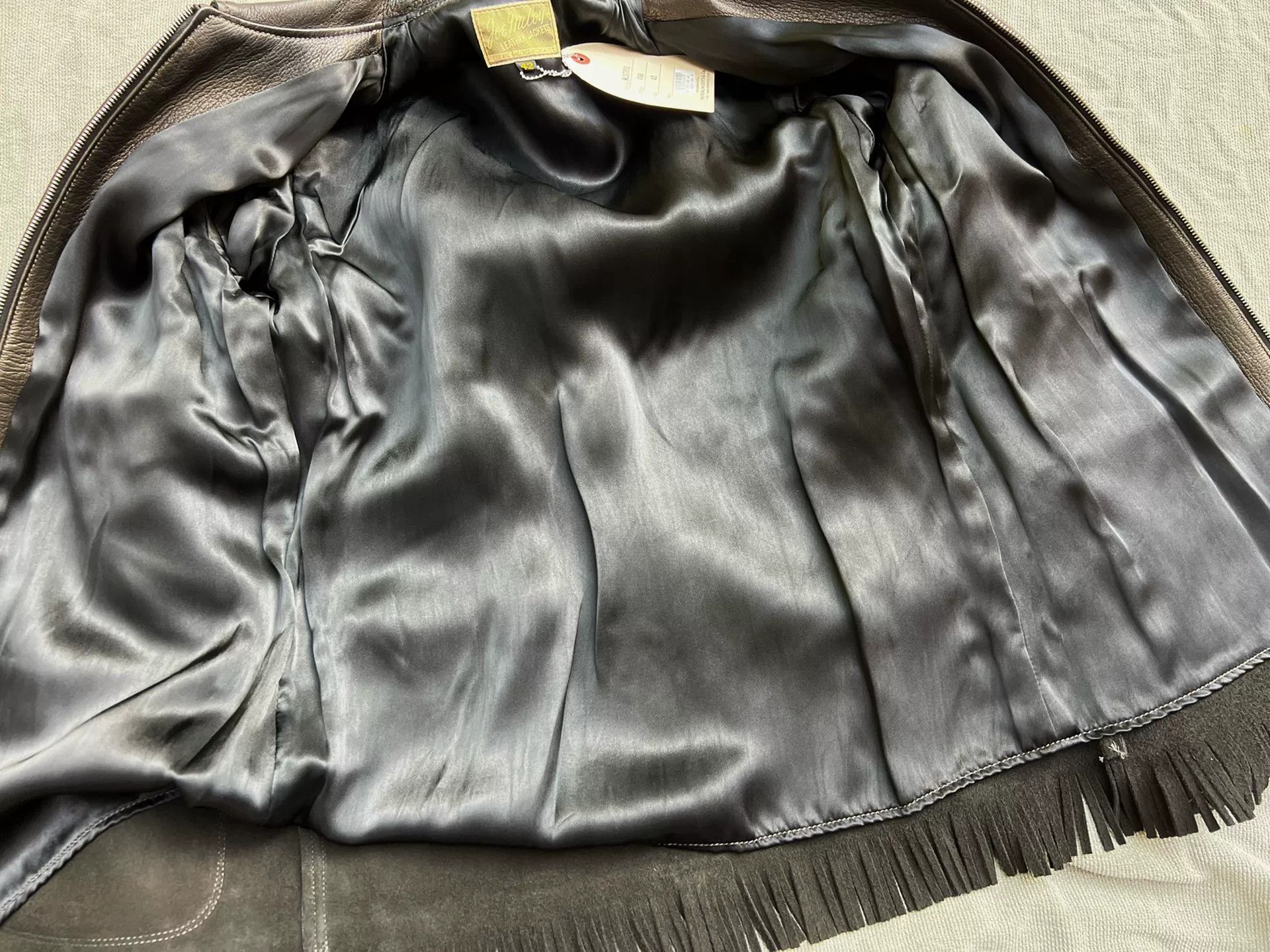 The Real McCoy's Joe McCoy Fringe Suede Leather Jacket Size US XS / EU 42 / 0 - 6 Thumbnail