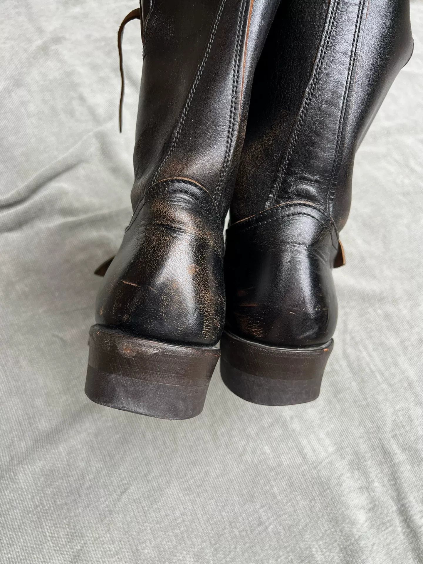 Buco Buco Engineer Boots in Black Leather Size US 8 / EU 41 - 5 Thumbnail