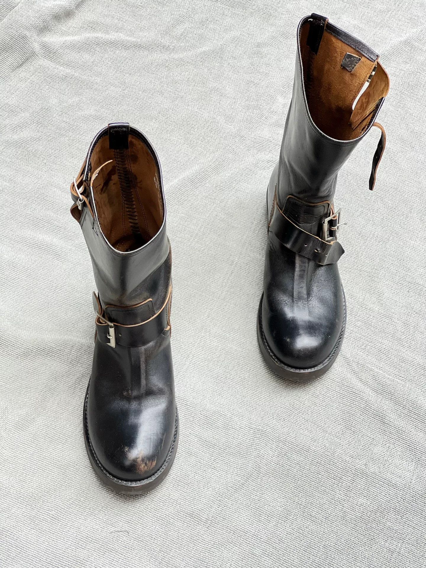 Buco Buco Engineer Boots in Black Leather Size US 8 / EU 41 - 8 Thumbnail