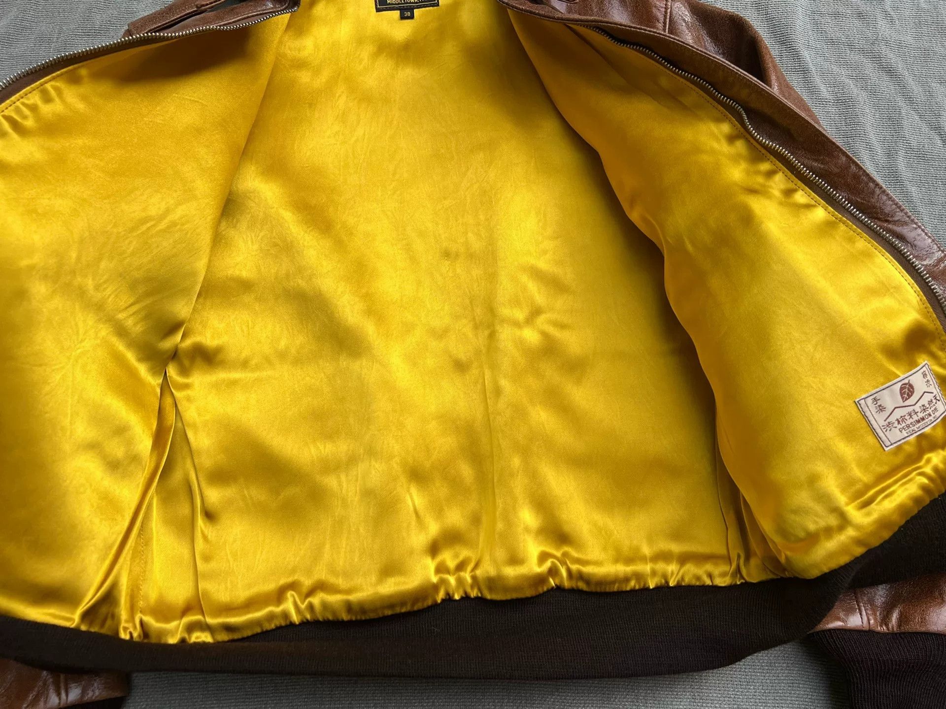 The Real McCoy's Real Mccoy Hand-Dyed A-2 Jacket Size US M / EU 48-50 / 2 - 5 Thumbnail