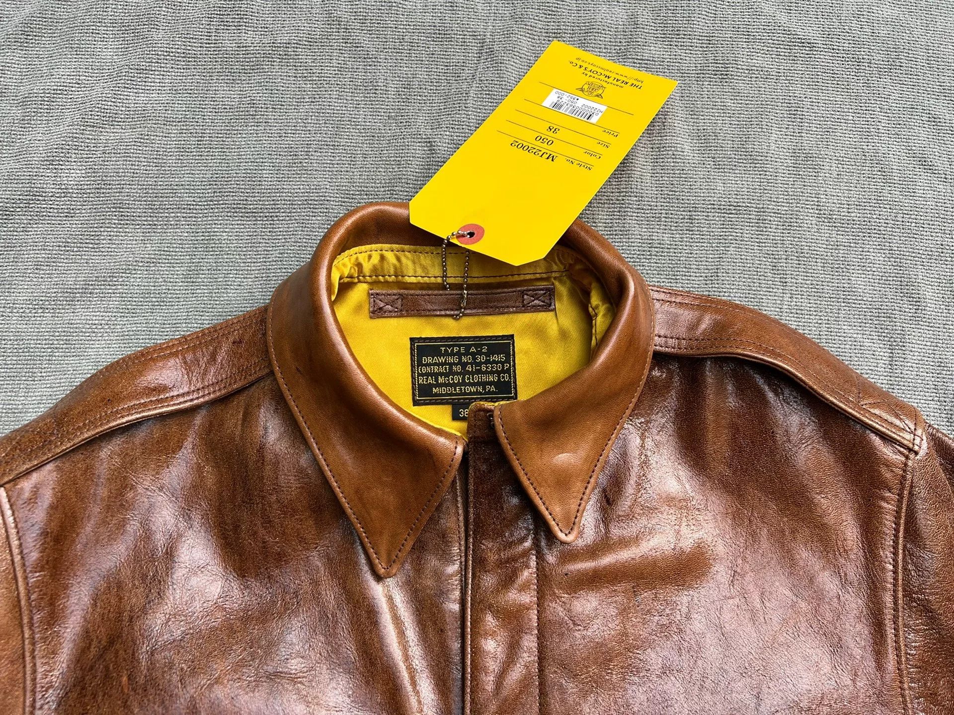 The Real McCoy's Real Mccoy Hand-Dyed A-2 Jacket Size US M / EU 48-50 / 2 - 2 Thumbnail