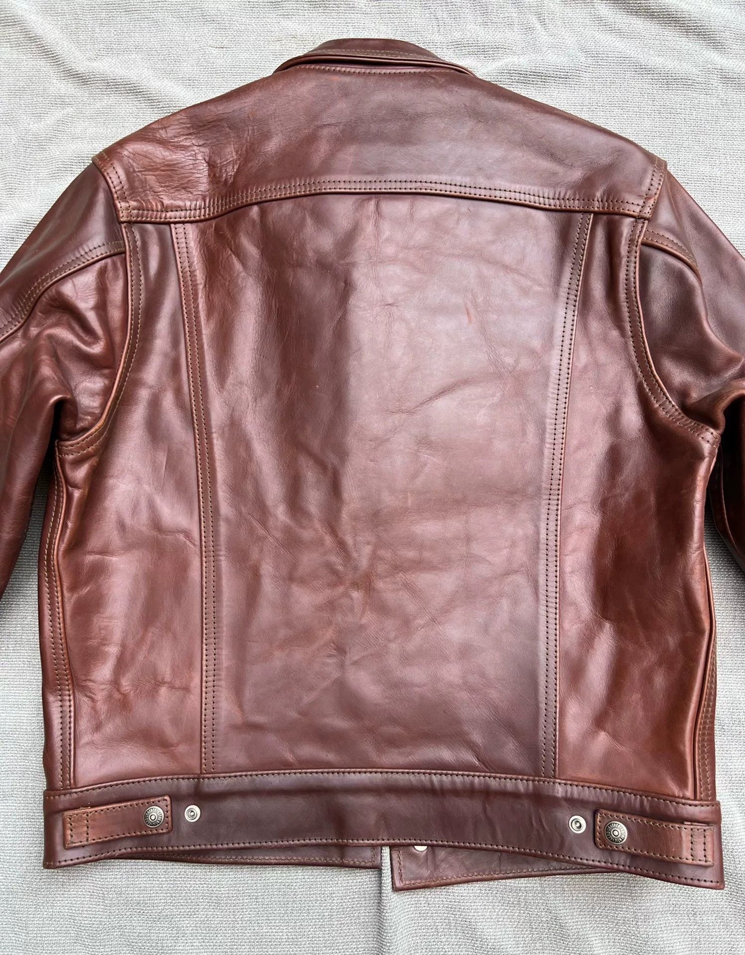 Aero Leathers Aero Leather Brown Custom Jacket Size US M / EU 48-50 / 2 - 9 Thumbnail