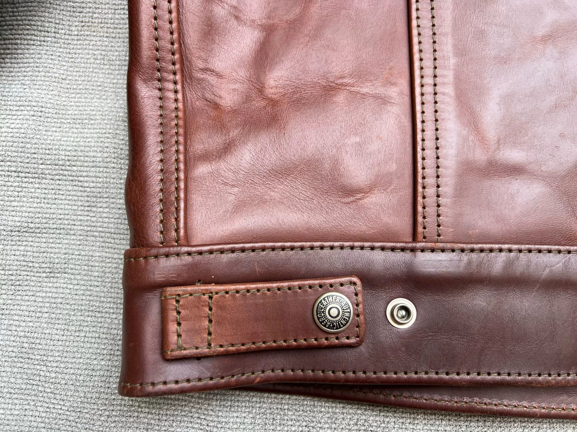 Aero Leathers Aero Leather Brown Custom Jacket Size US M / EU 48-50 / 2 - 8 Thumbnail