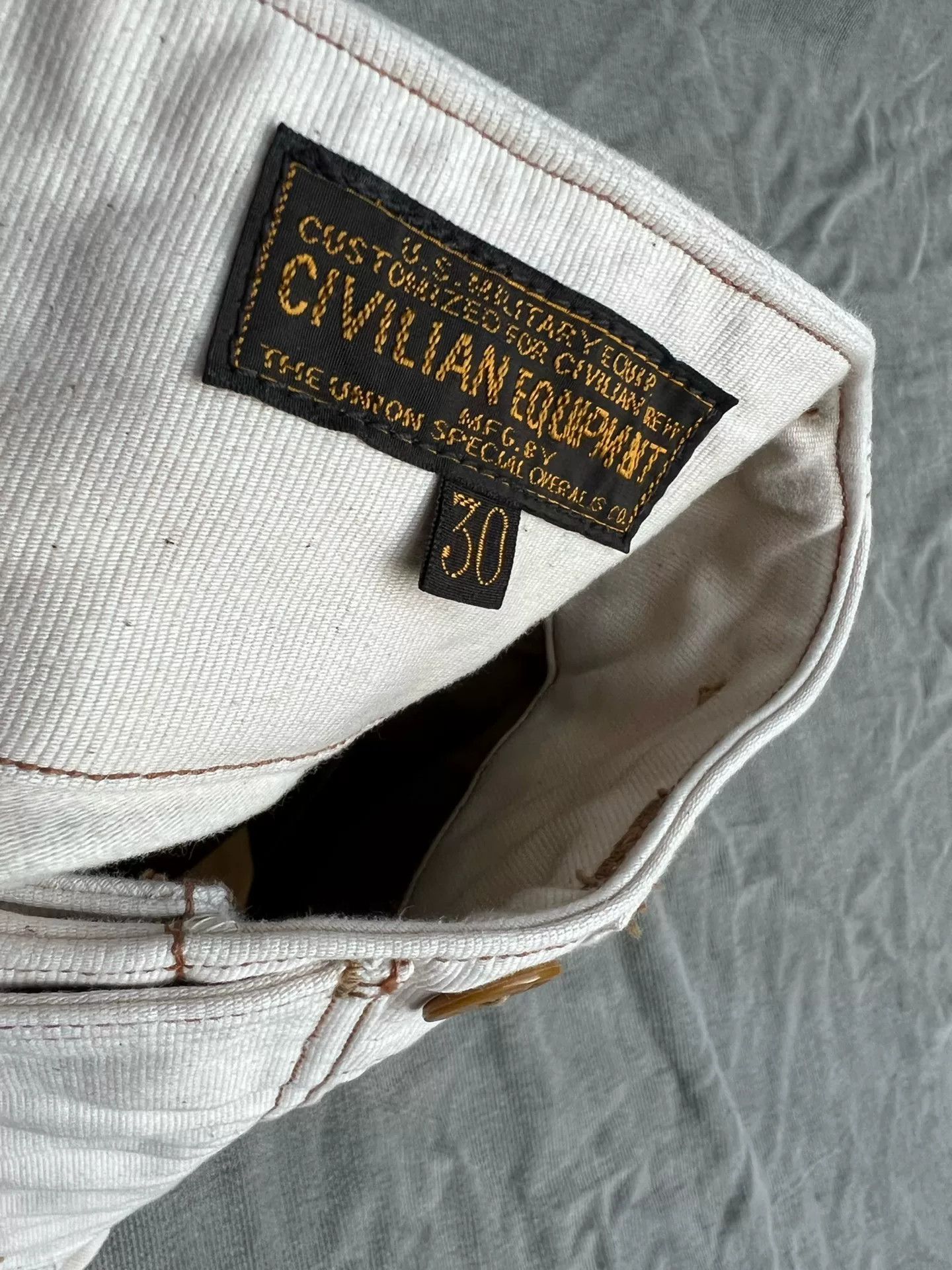 Freewheelers Freewheelers S-3 Flight Pants in Beige Size US 30 / EU 46 - 5 Thumbnail