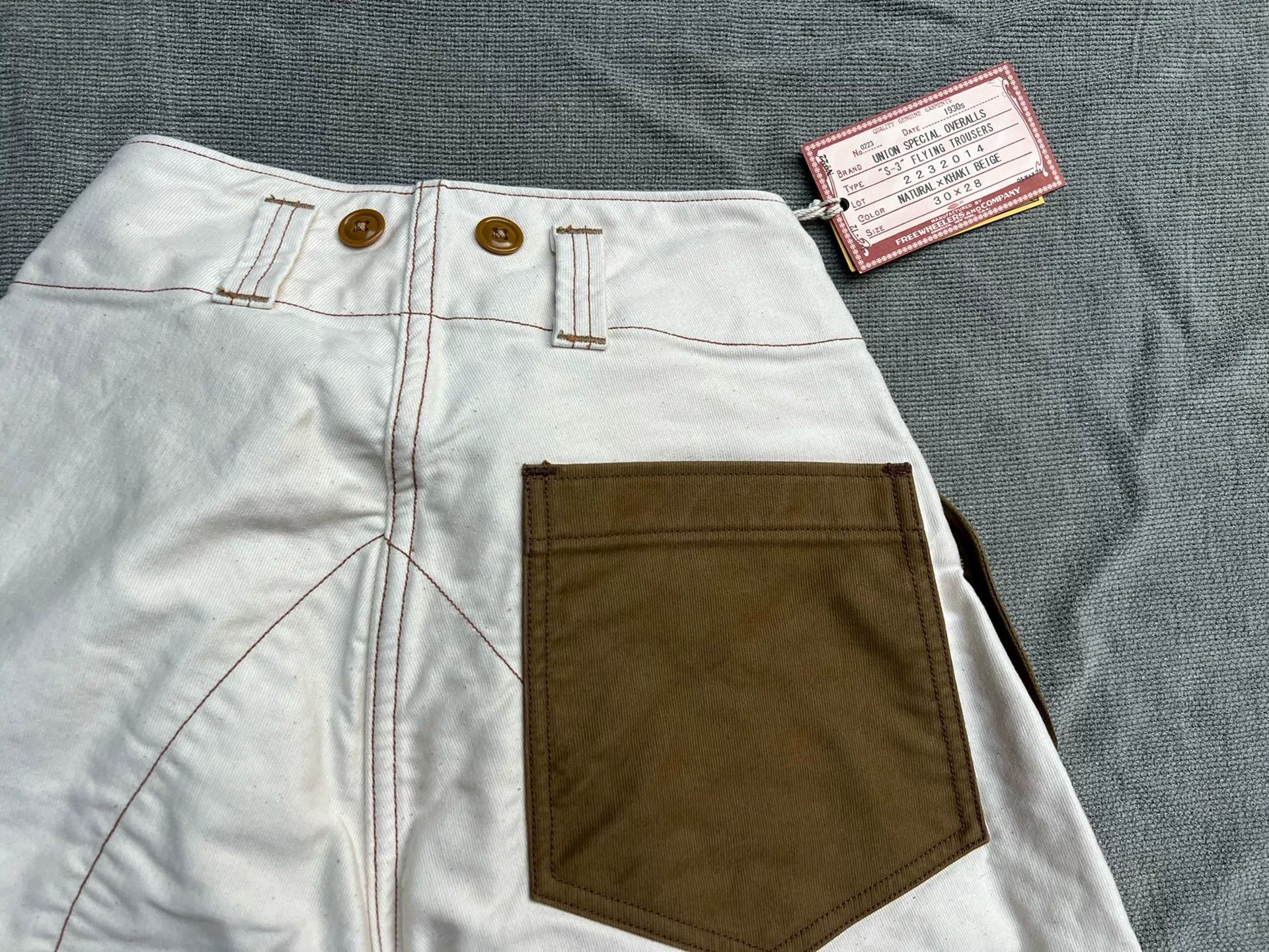 Freewheelers Freewheelers S-3 Flight Pants in Beige Size US 30 / EU 46 - 7 Thumbnail
