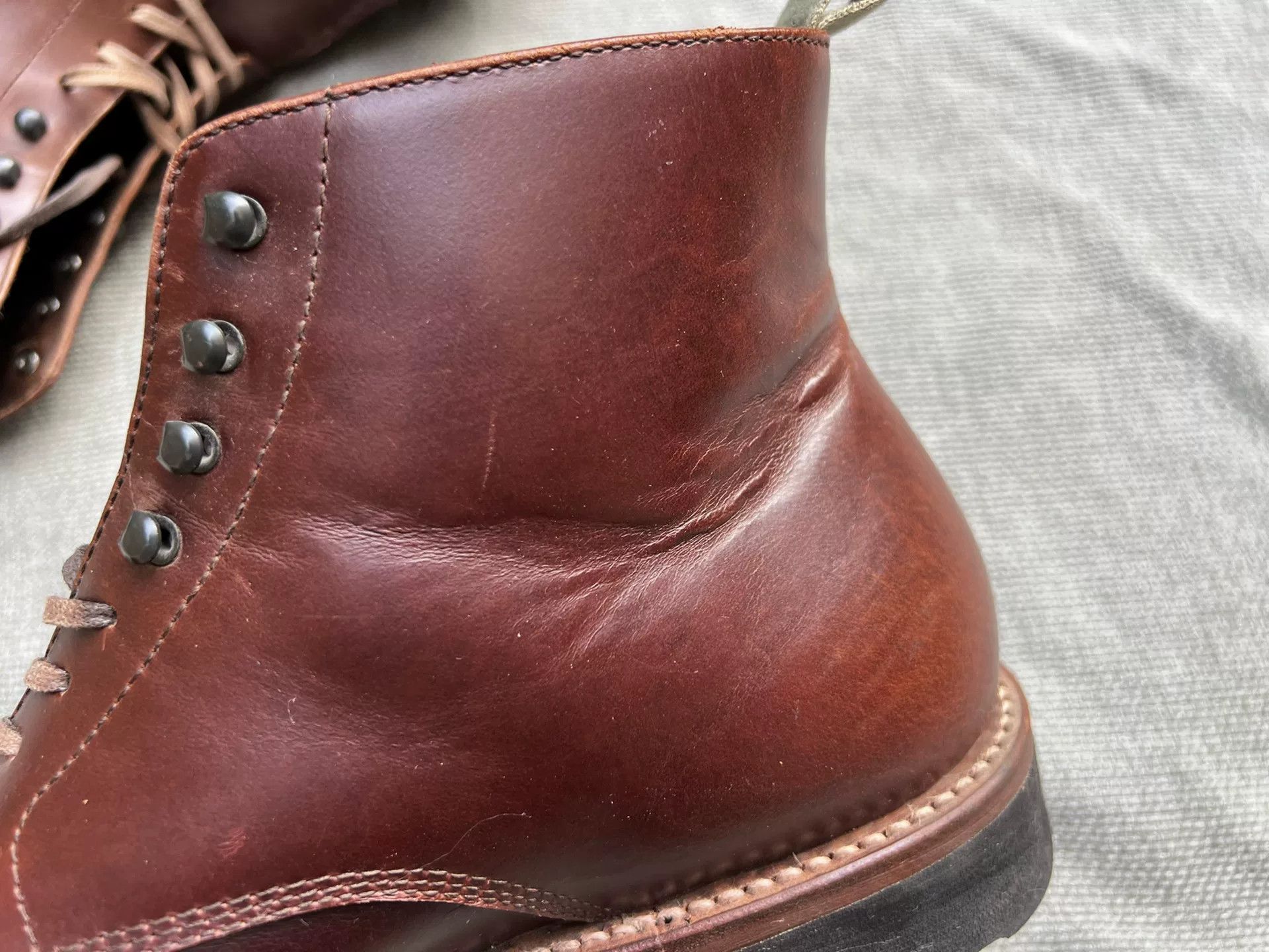 Brother Vellies Unique Brown Leather Shoes for Versatile Styling Size US 8 / EU 41 - 4 Thumbnail