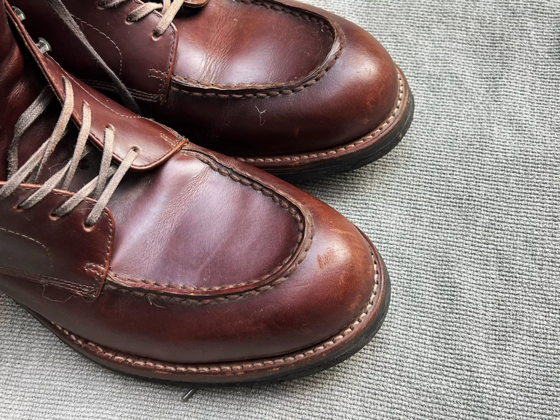Brother Vellies Unique Brown Leather Shoes for Versatile Styling Size US 8 / EU 41 - 2 Thumbnail