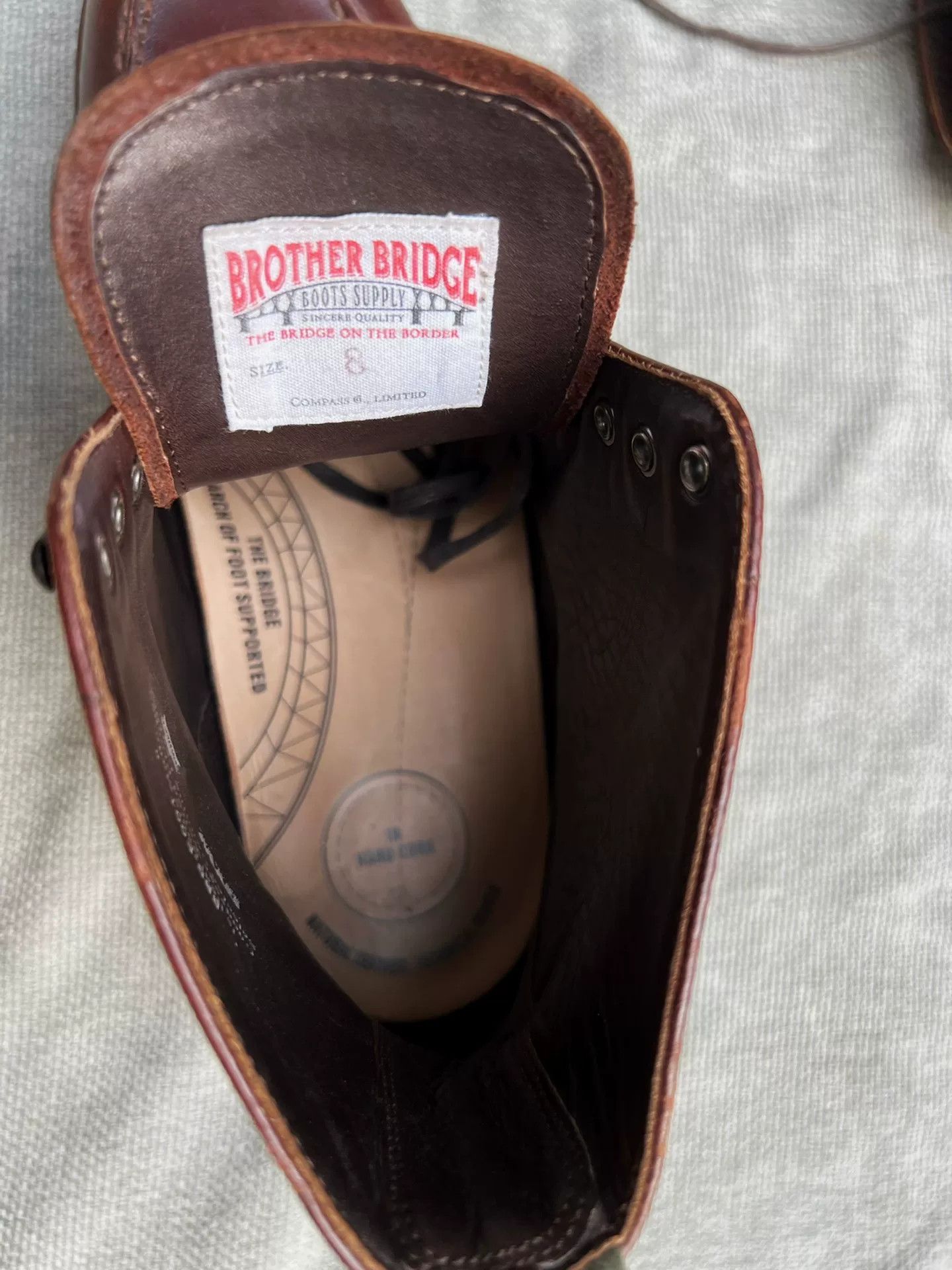 Brother Vellies Unique Brown Leather Shoes for Versatile Styling Size US 8 / EU 41 - 6 Thumbnail