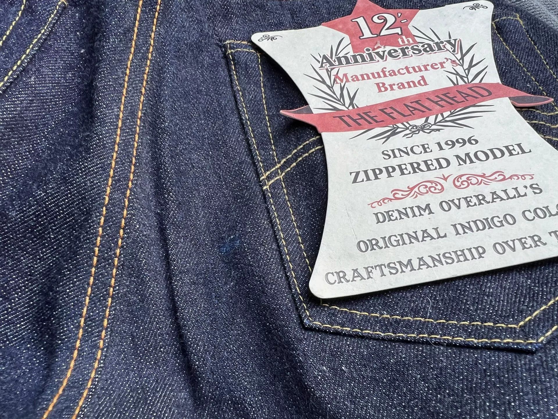 The Flat Head The Flat Head Denim 3005 Zipper Edition Size US 34 / EU 50 - 8 Thumbnail