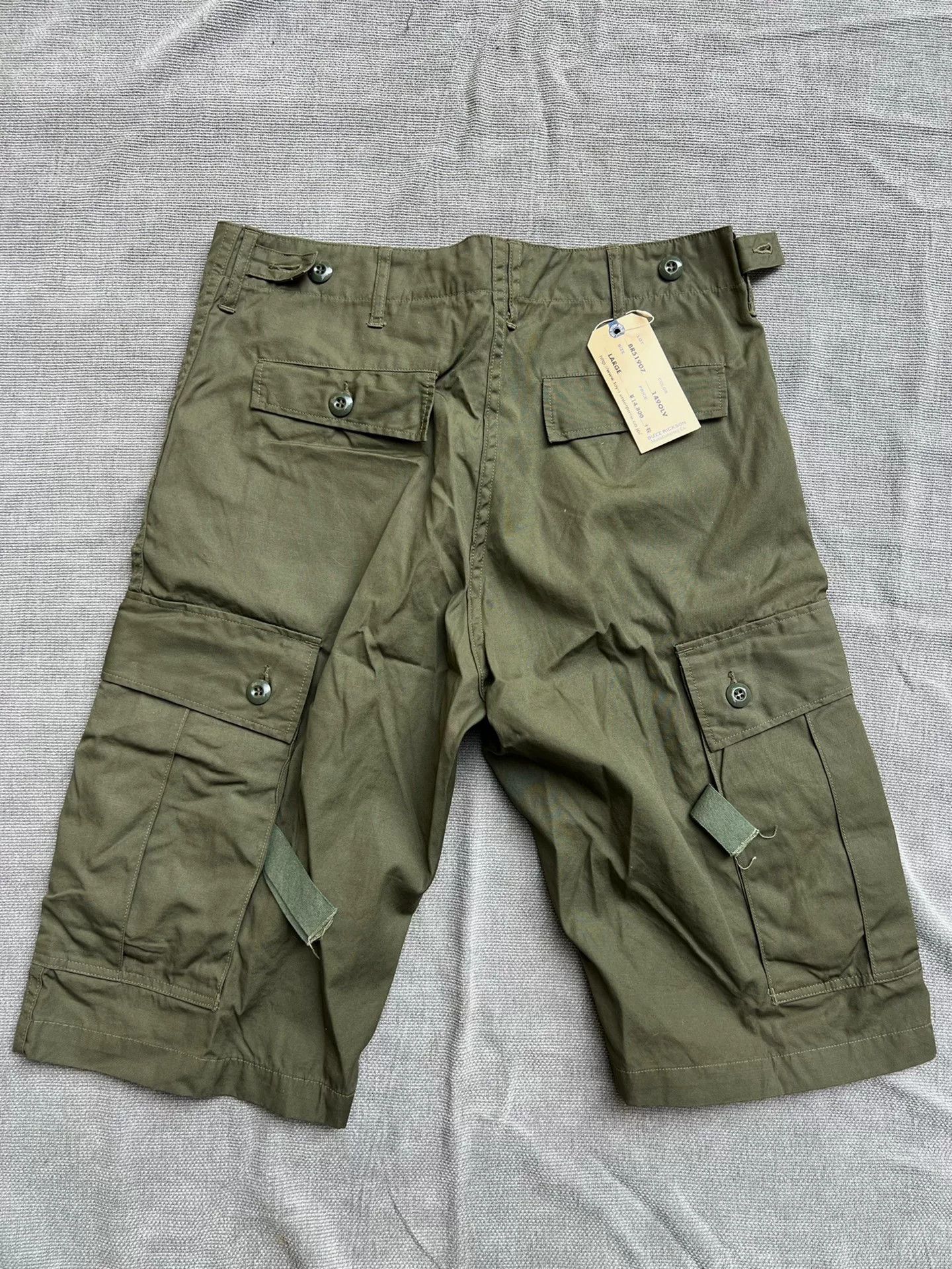 Buzz Rickson's BuzzRicksons Military Shorts Made in Japan Size US 34 / EU 50 - 4 Thumbnail