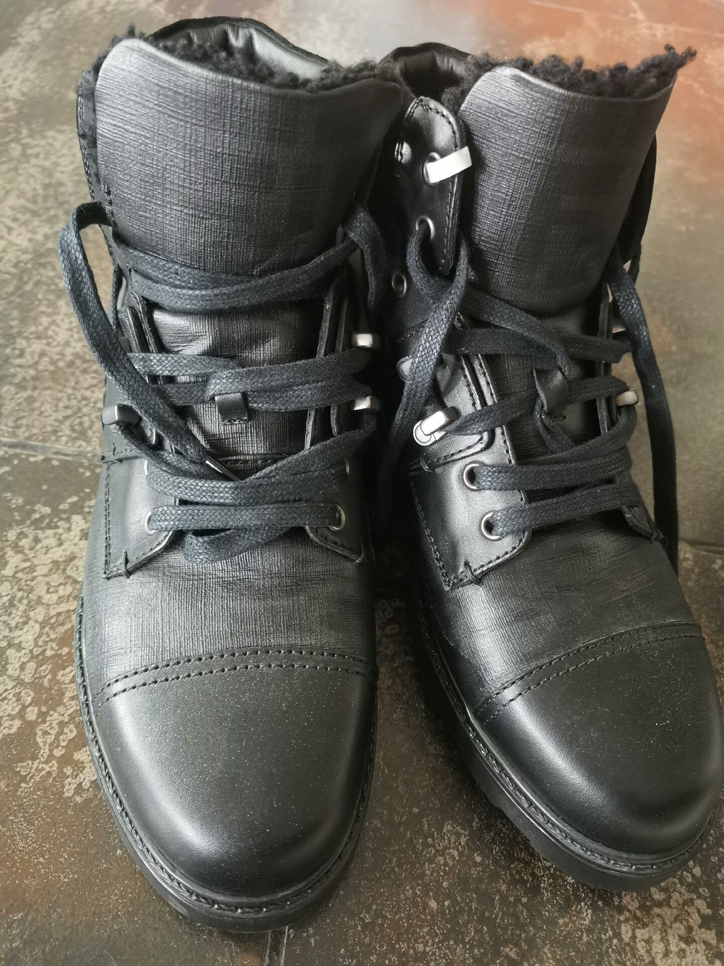 Fendi Fendi Black Shearling Mid-Calf Boots Size US 6 / EU 39 - 5 Thumbnail
