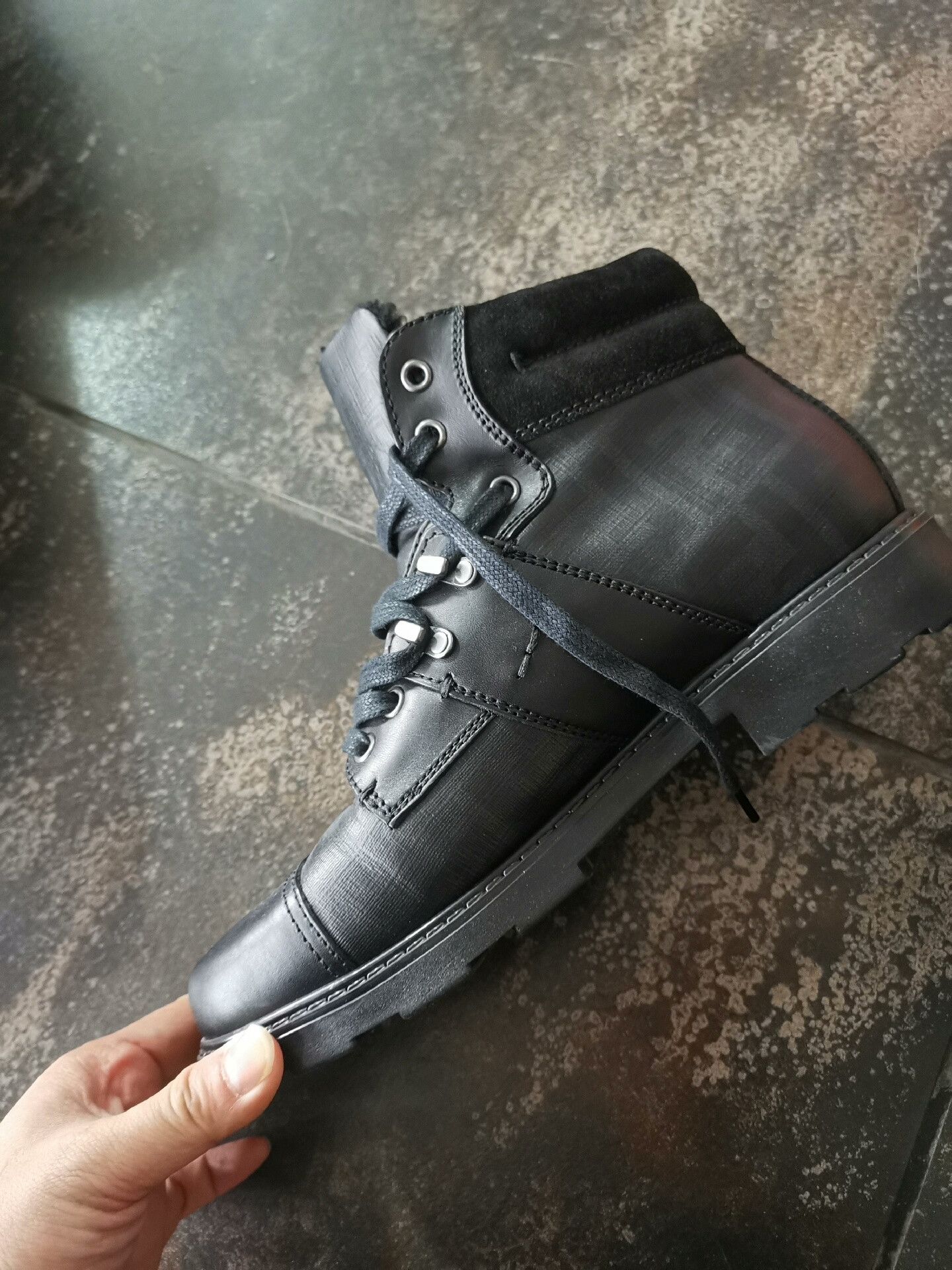 Fendi Fendi Black Shearling Mid-Calf Boots Size US 6 / EU 39 - 3 Thumbnail
