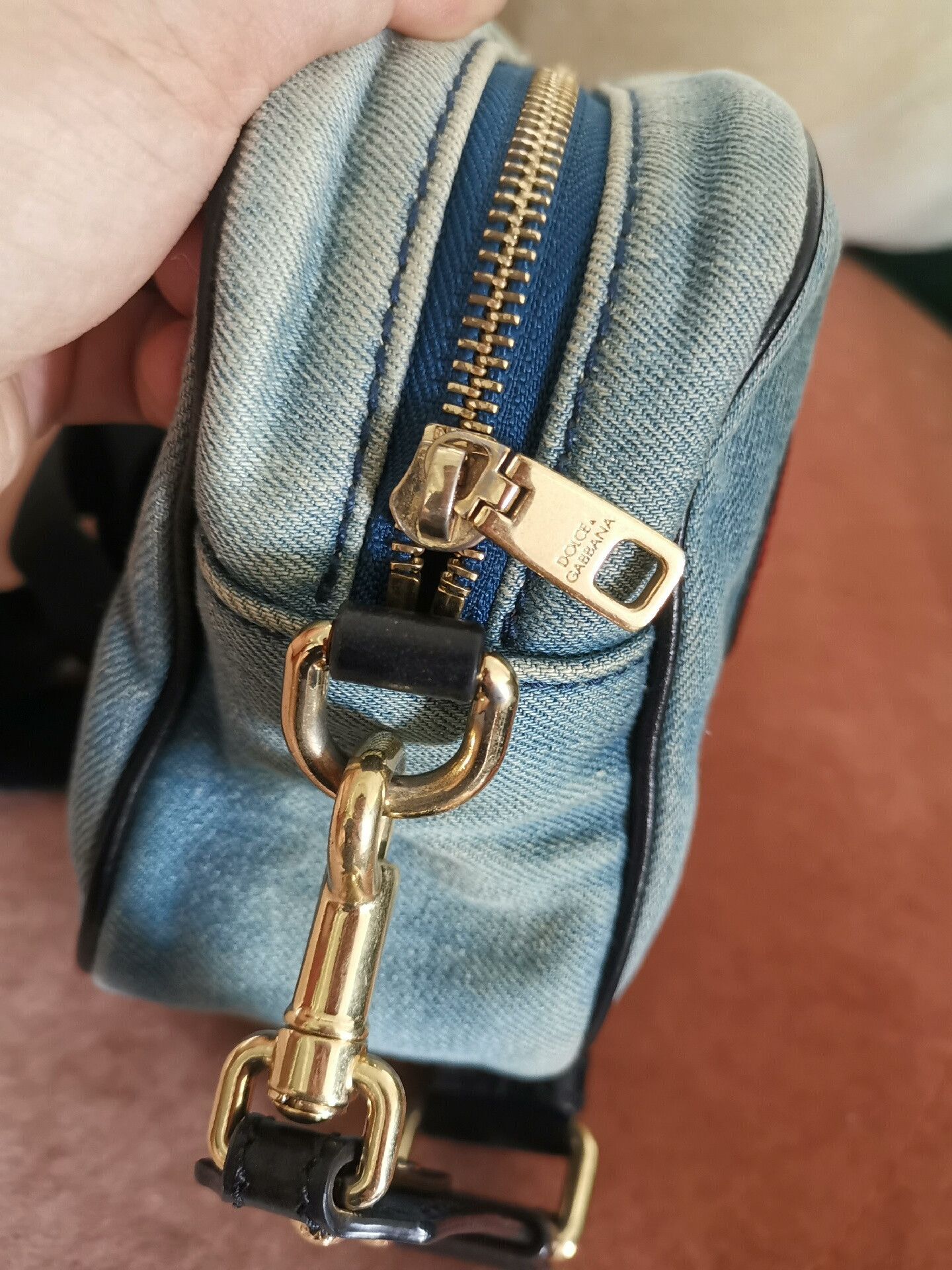 Dolce & Gabbana Vintage Denim Camera Bag by D&G Size ONE SIZE - 6 Thumbnail