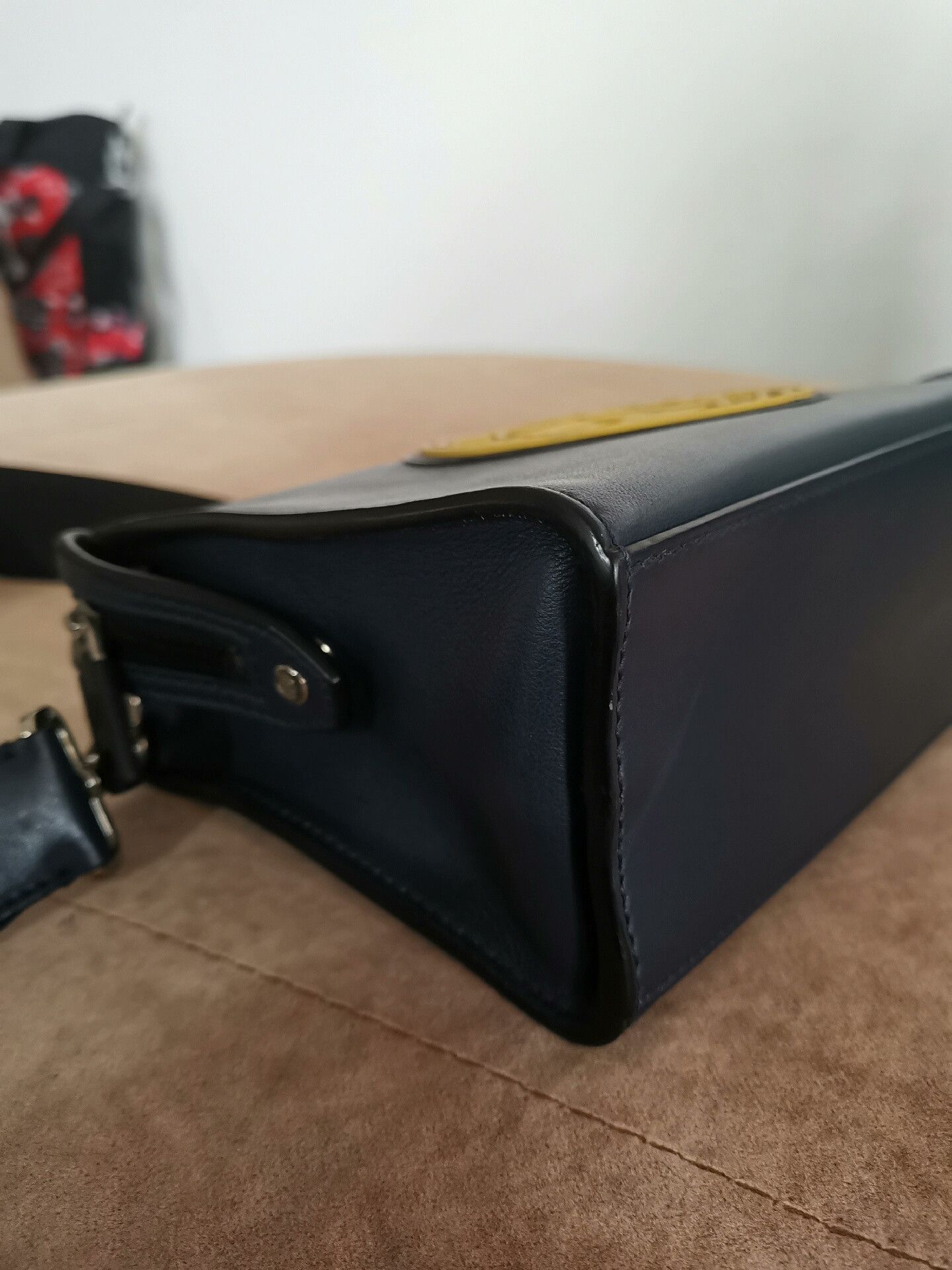 Fendi Fendi Blue and Yellow Messenger Bag Size ONE SIZE - 5 Thumbnail