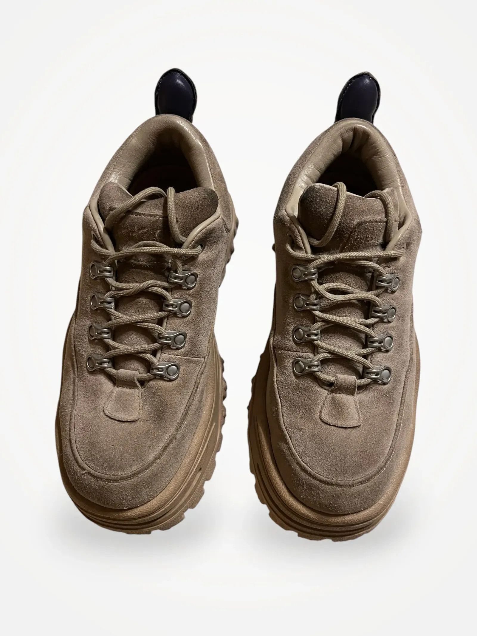 Eytys Eytys Angel Suede Dune Sneakers Size US 8 / IT 38 - 2 Thumbnail