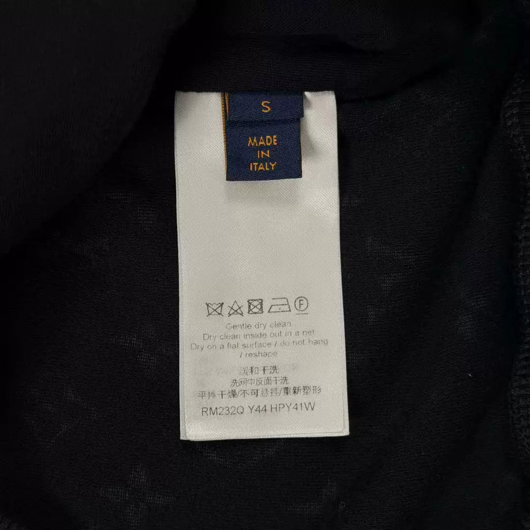 Louis Vuitton black hooded jacket with LV pattern Size US S / EU 44-46 / 1 - 4 Thumbnail
