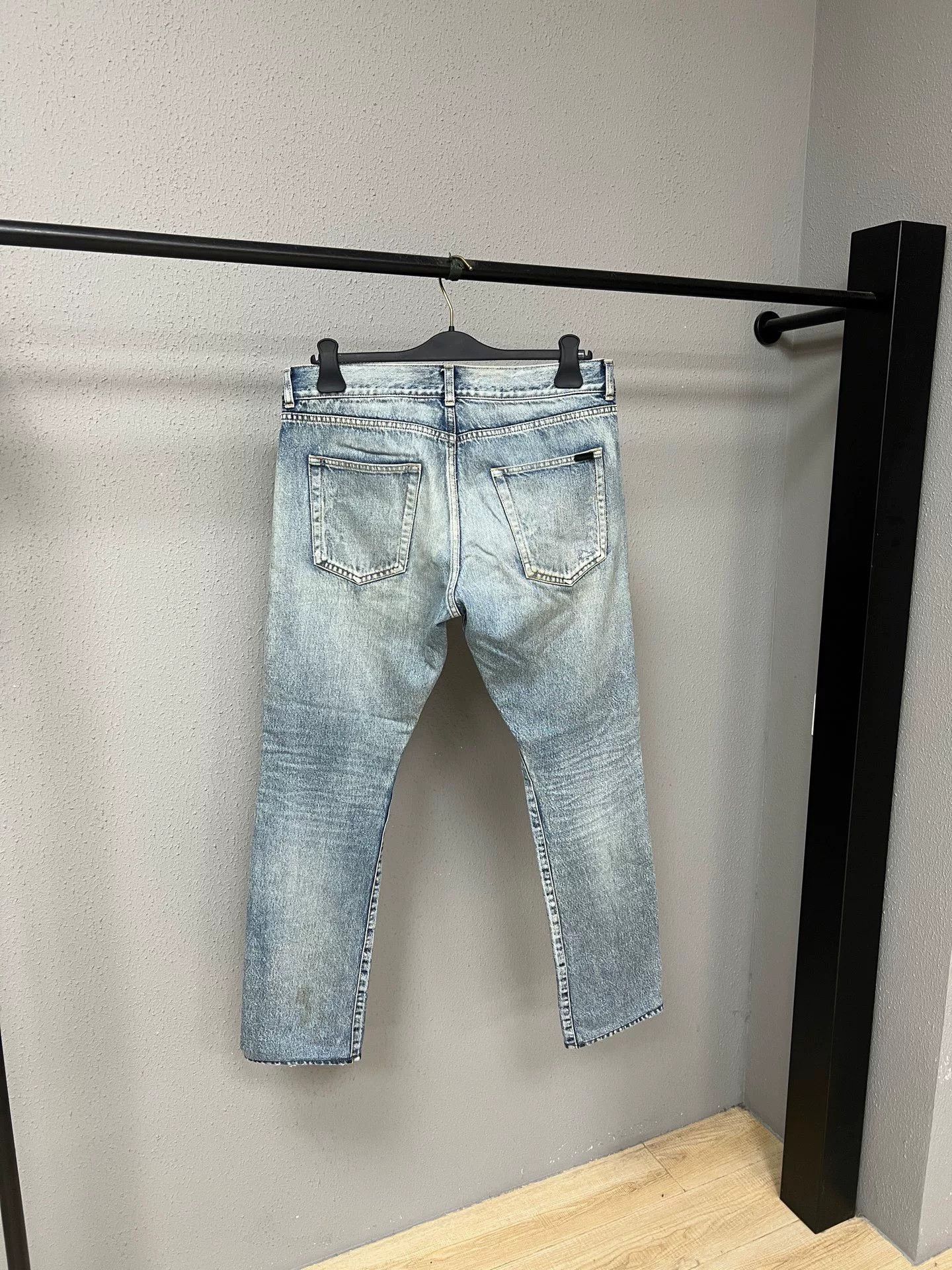 SLY light blue slp angora denim jeans Size US 32 / EU 48 - 2 Thumbnail