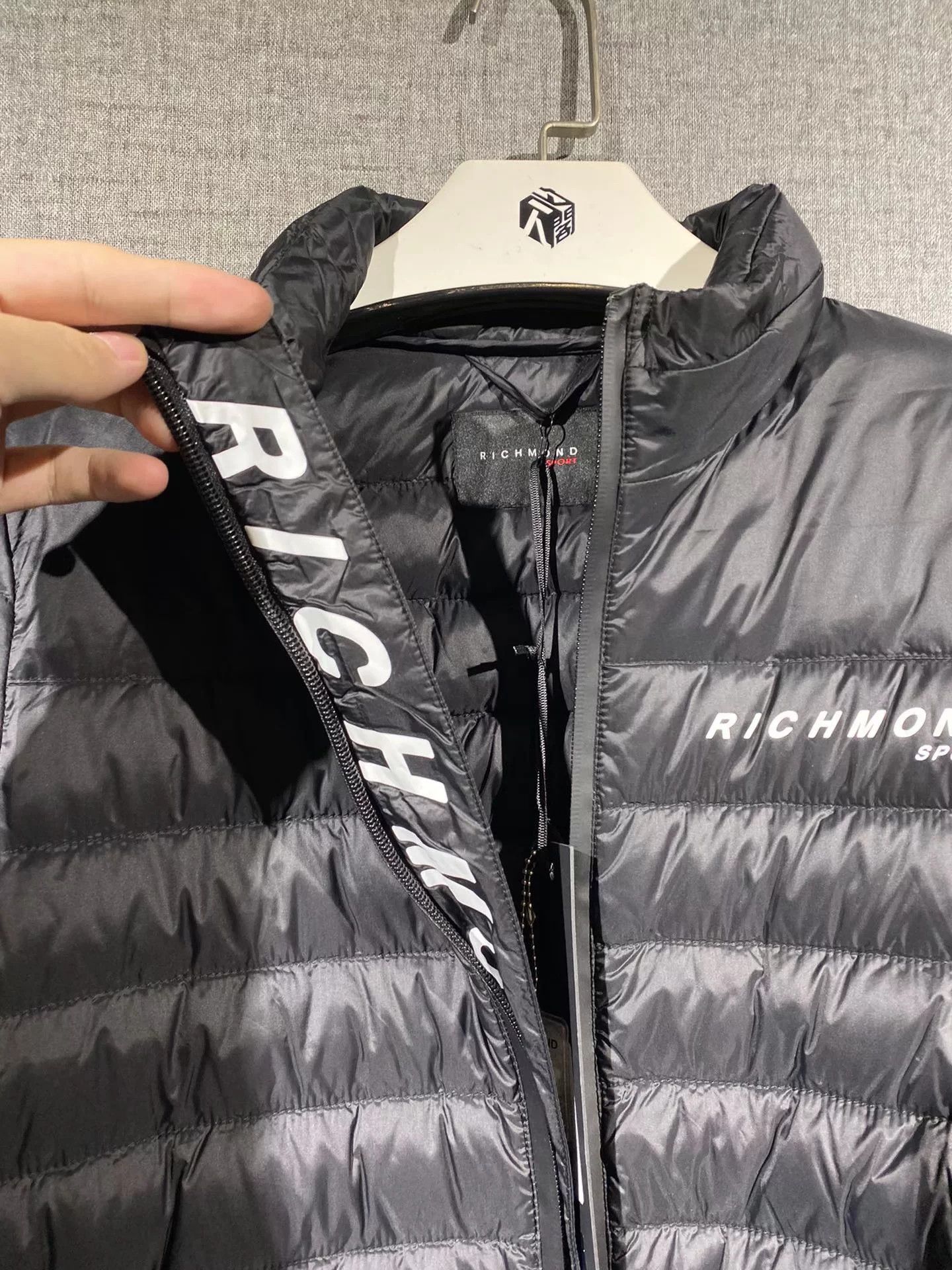 John Richmond richmond gray down jacket for men Size US M / EU 48-50 / 2 - 4 Thumbnail